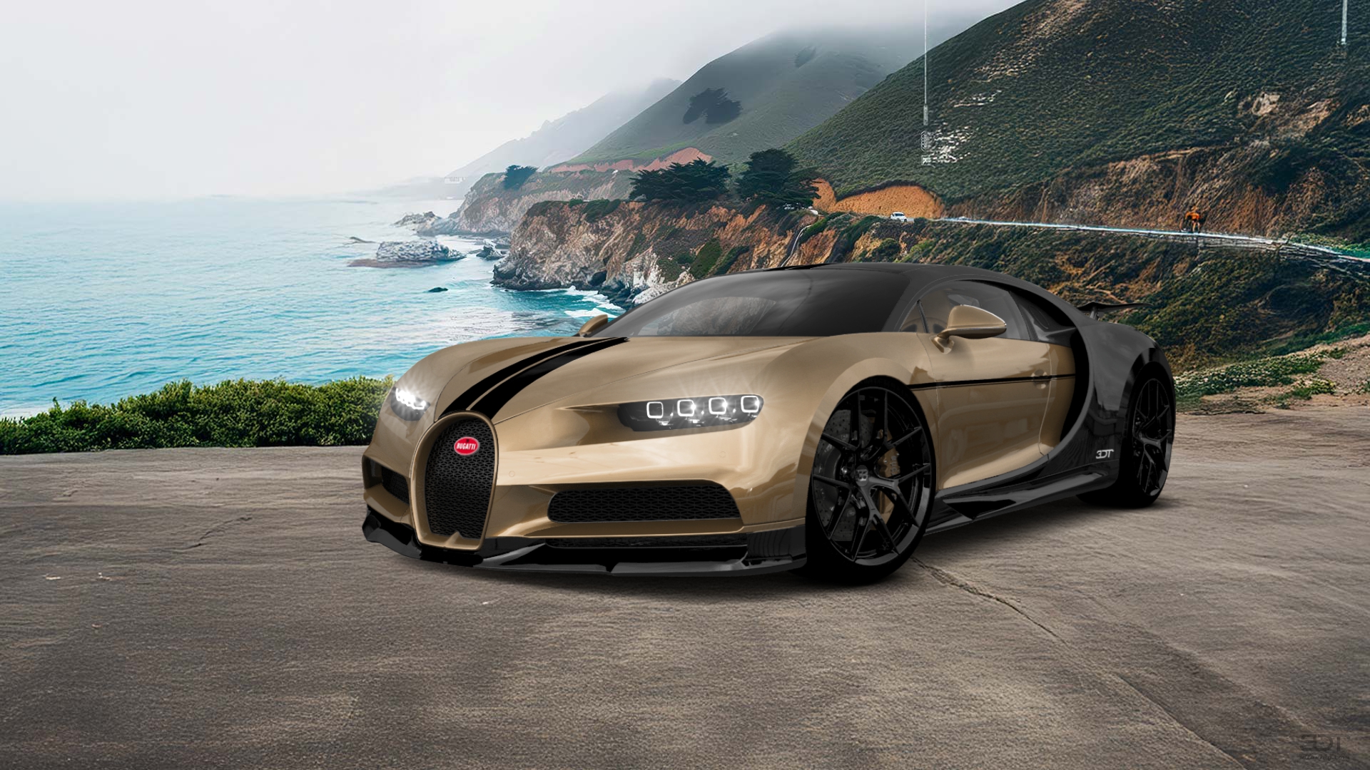 Bugatti Chiron 2 Door Coupe 2016 tuning