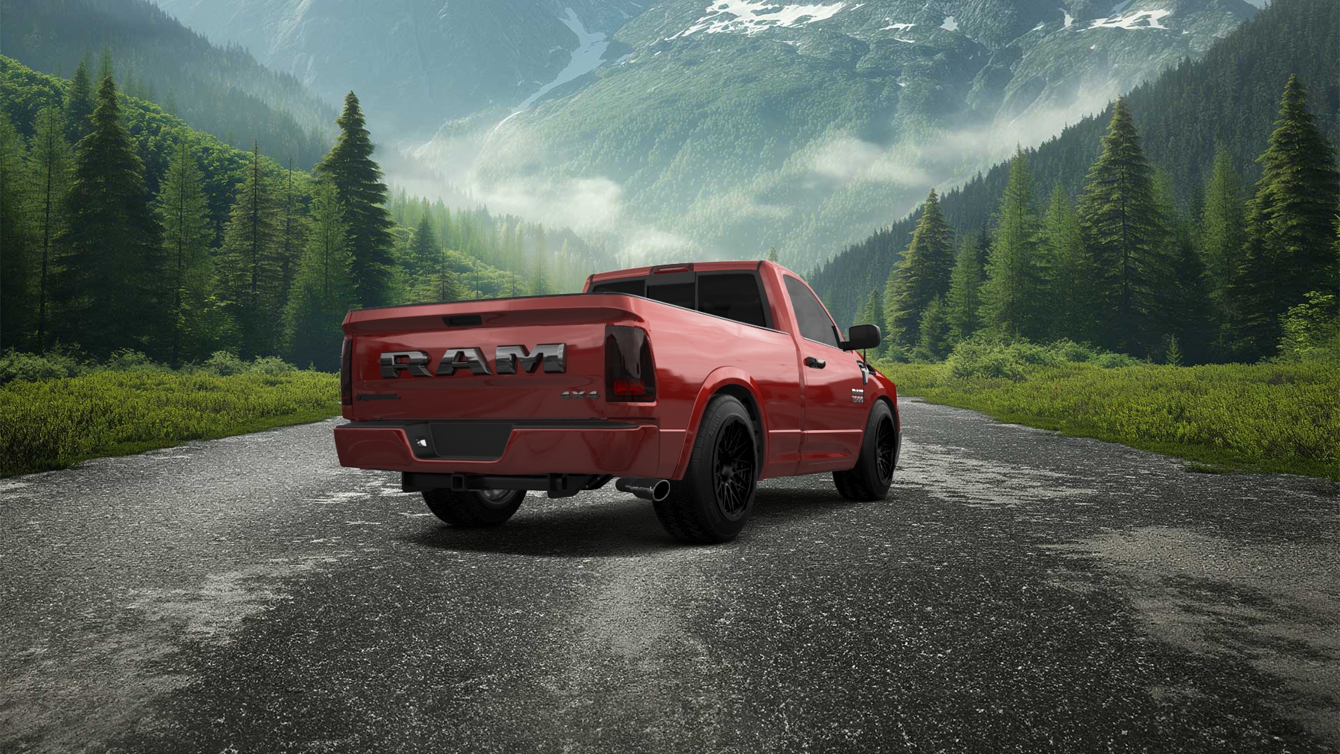 Dodge Ram 1500 6.4' box Regular Cab 2 Door pickup truck 2009