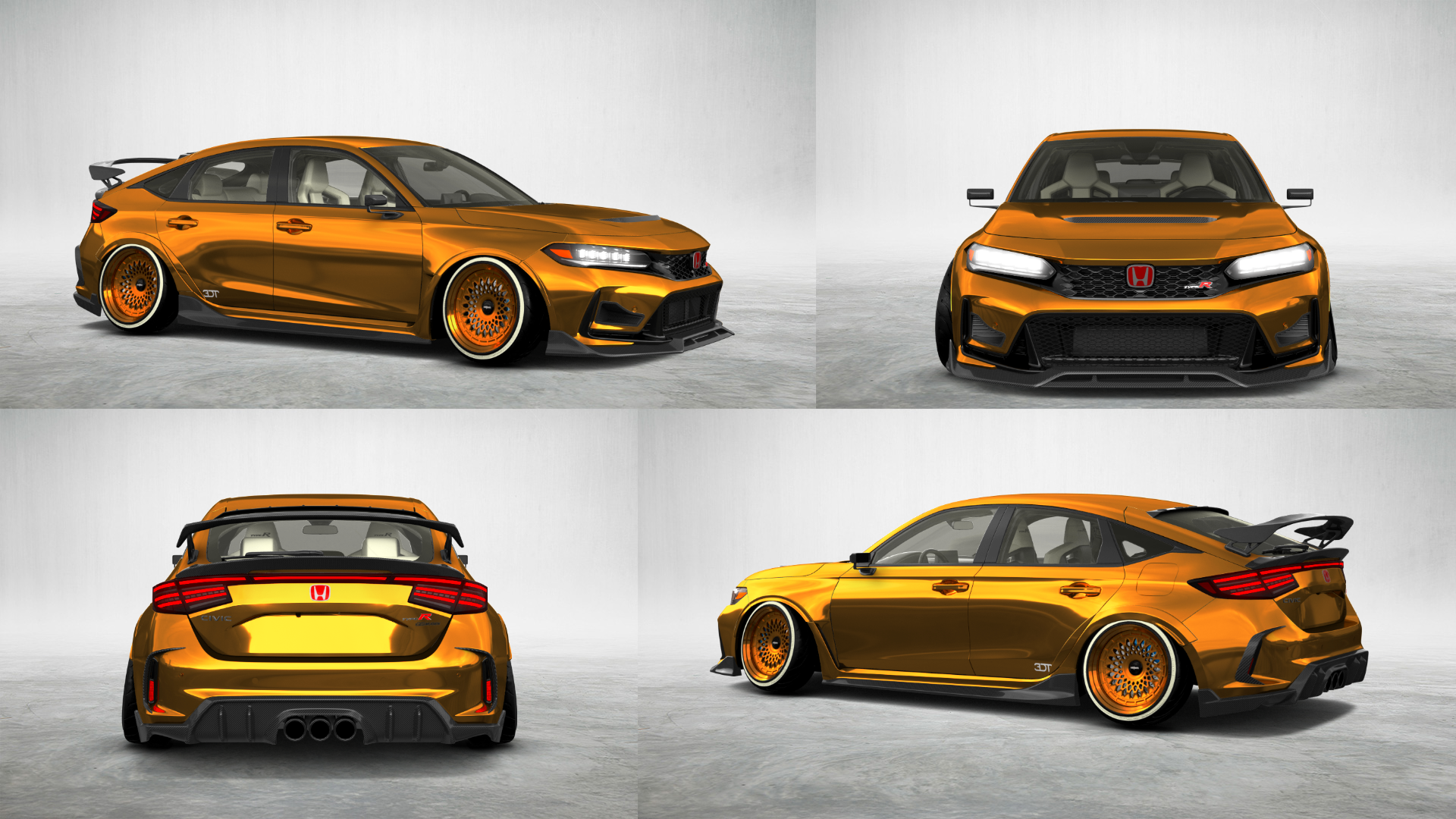 Honda Civic Type R 5 Door Liftback 2022 tuning