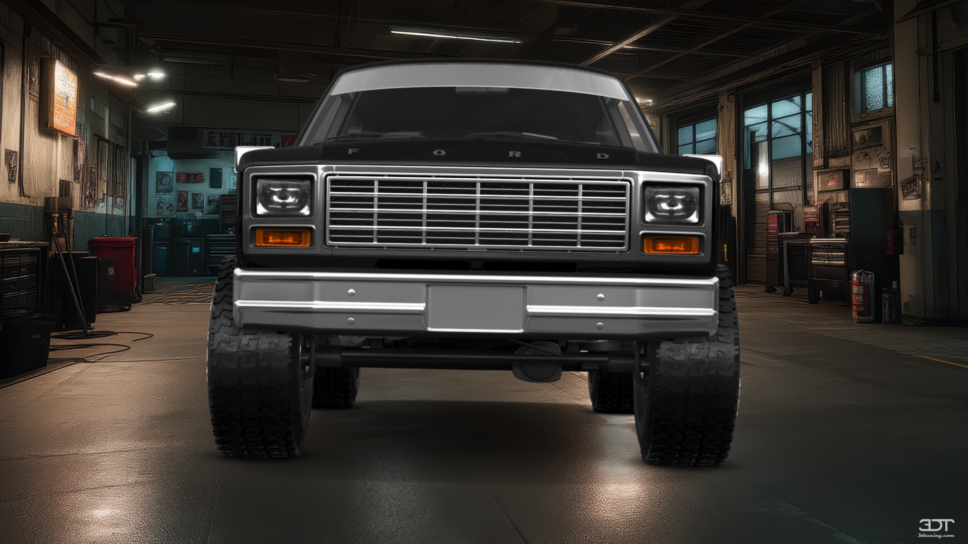 Tuning Ford Bronco 3 Door SUV 1980