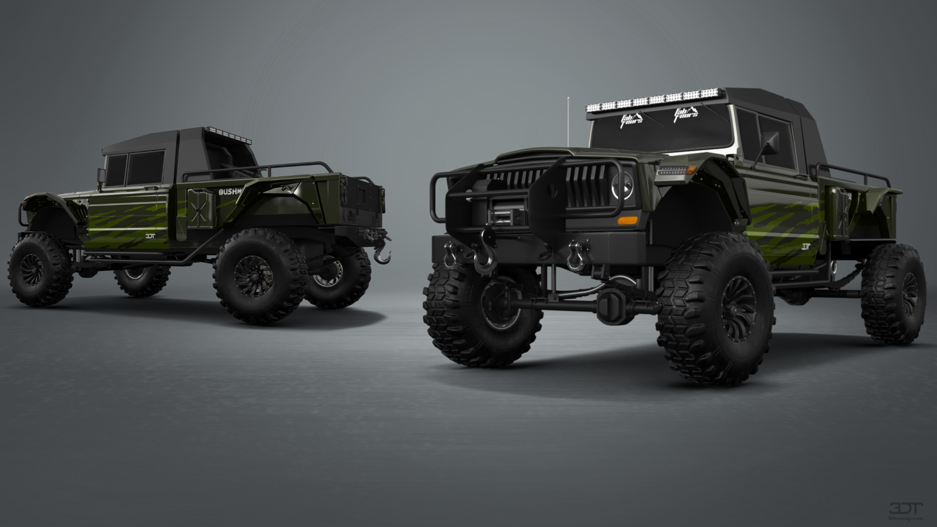 Jeep Kaiser M715 2 Door pickup truck 1968
