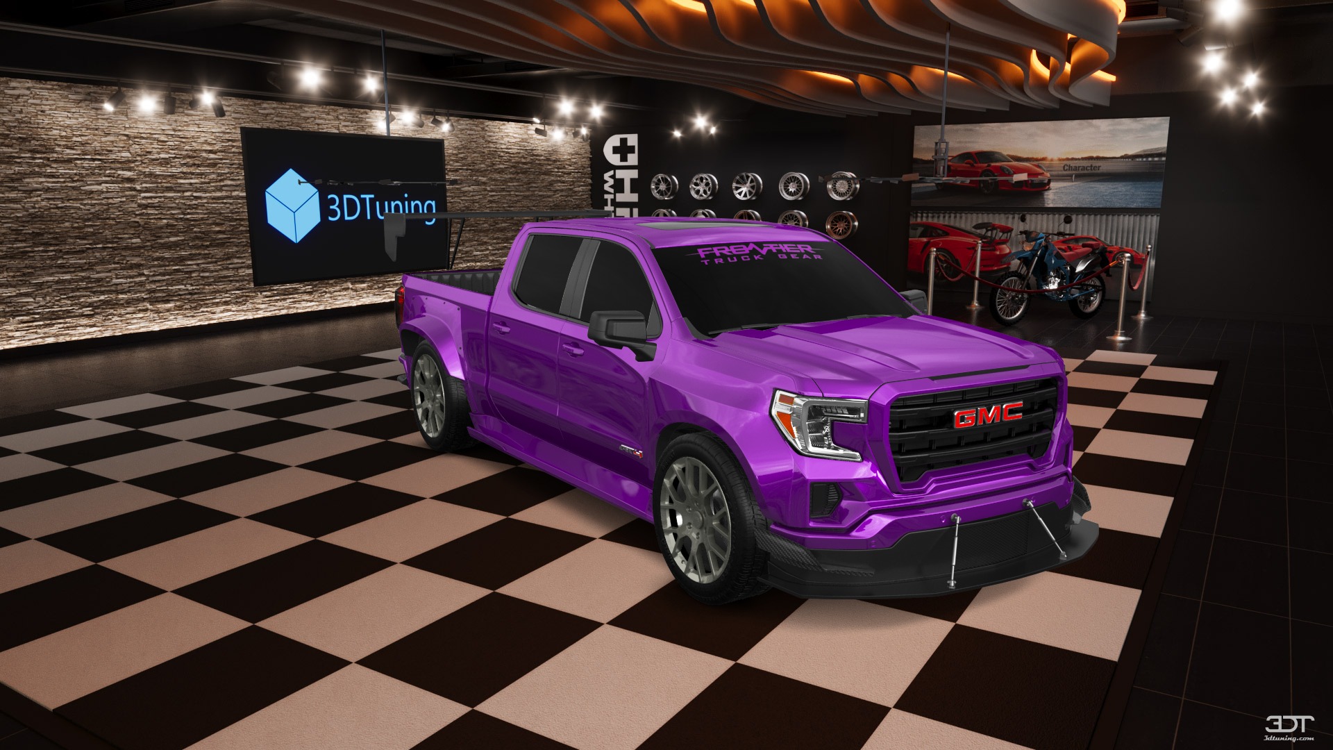 GMC Sierra 4 Door pickup truck 2020 tuning