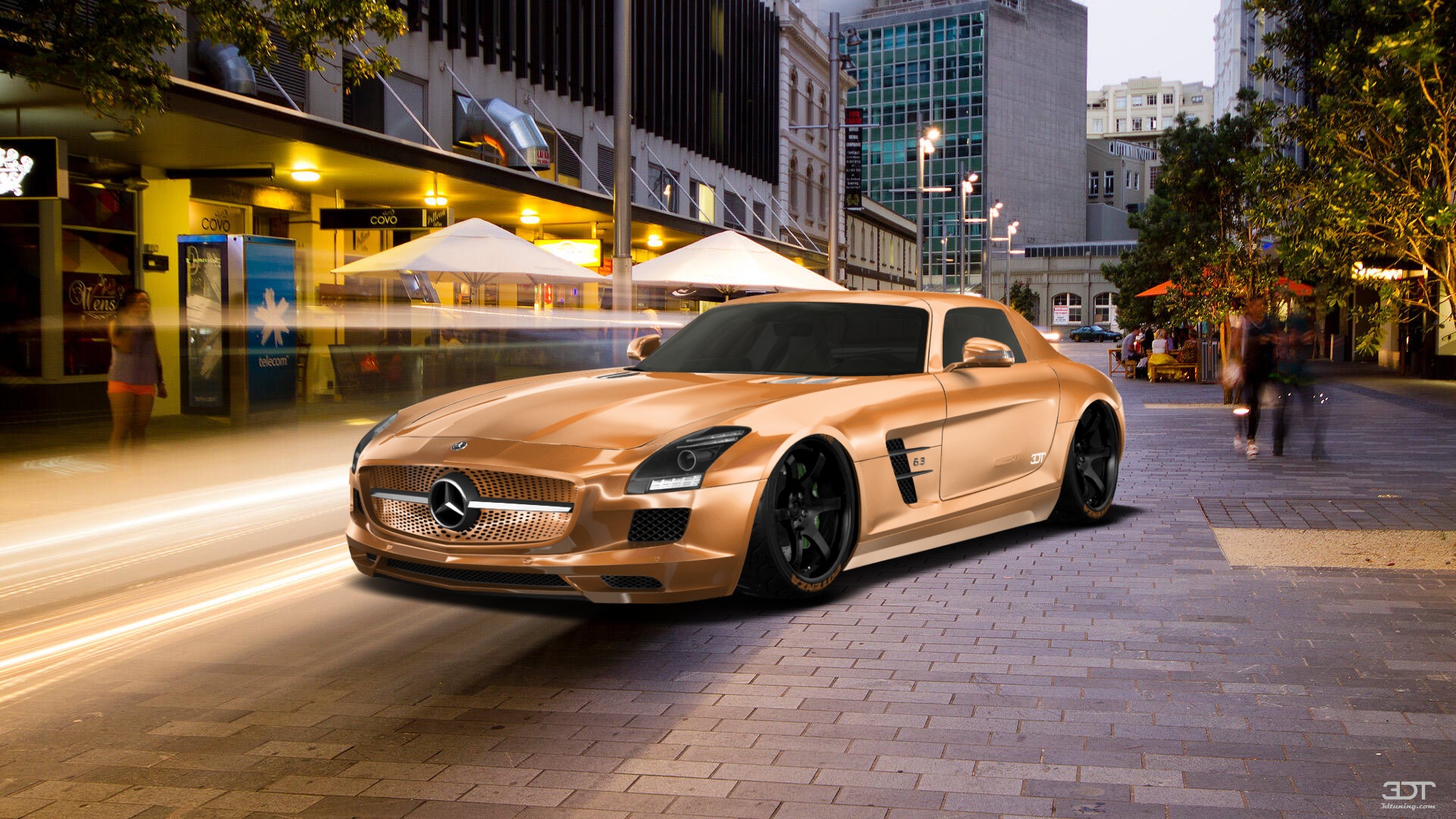 Mercedes SLS 2 Door Coupe 2011 tuning