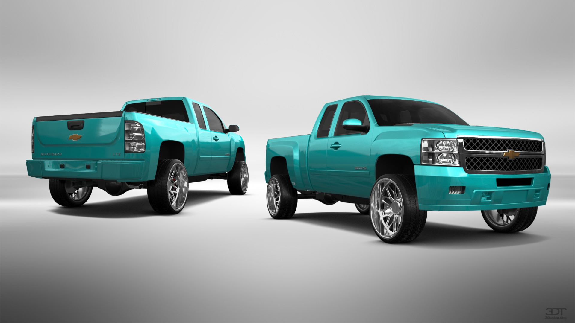 Chevrolet Silverado 2500 HD Extended Cab Pickup Truck 2007