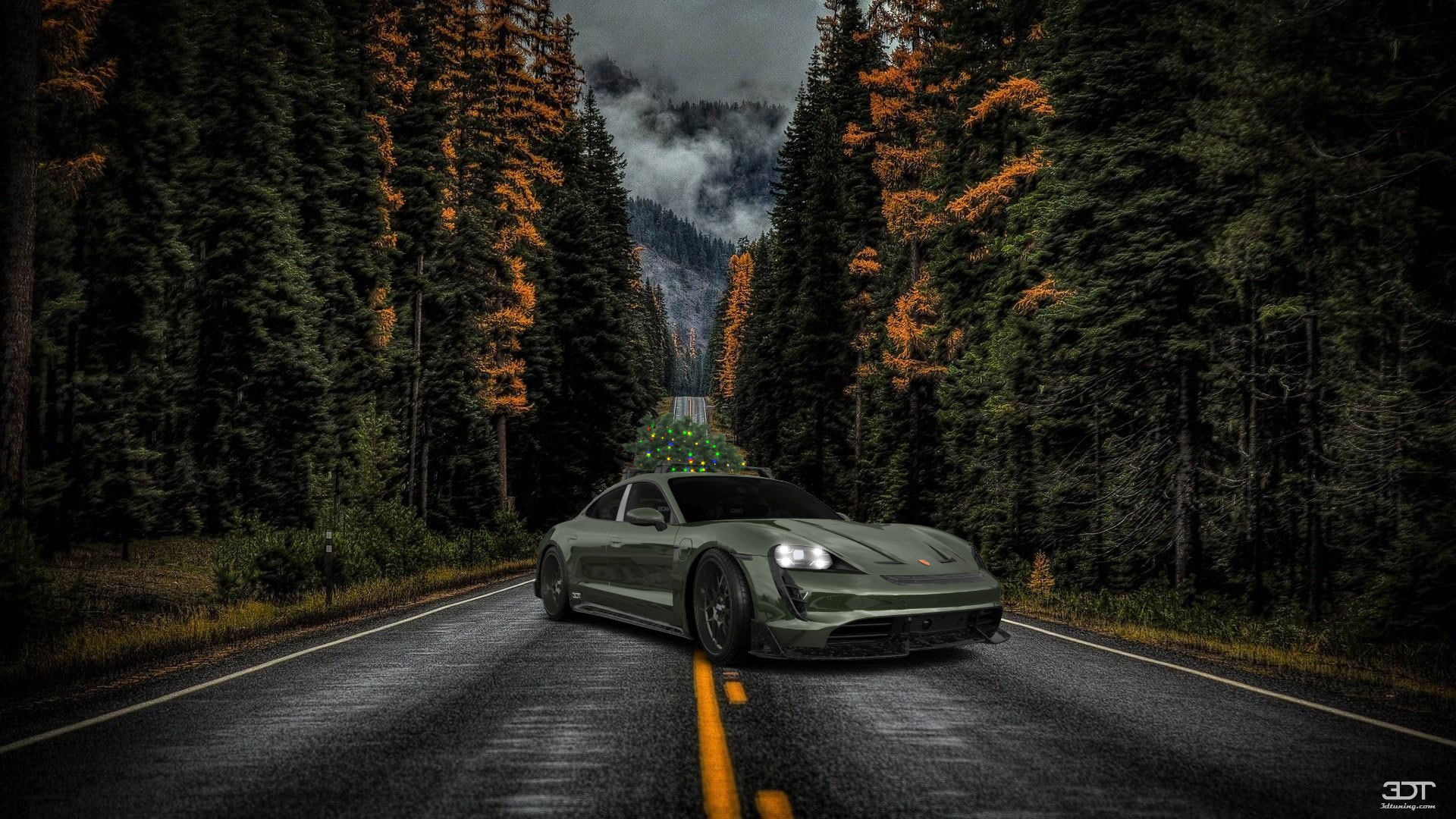 Porsche Taycan 4 Door Saloon 2019 tuning