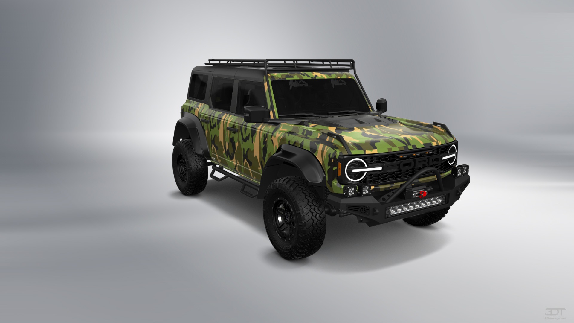 Ford Bronco Raptor 4 Door pickup truck 2022 tuning