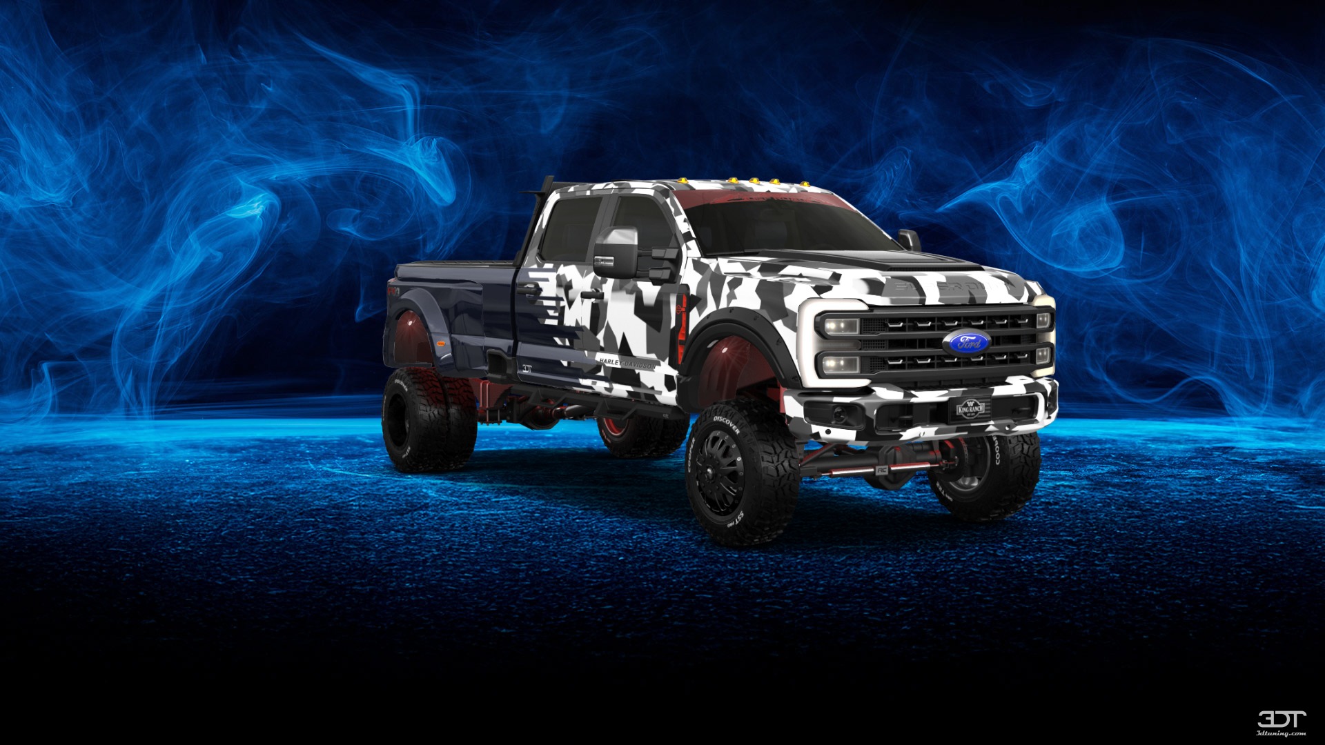 Ford F-350 DRW Crew Cab 4 Door pickup truck 2023 tuning