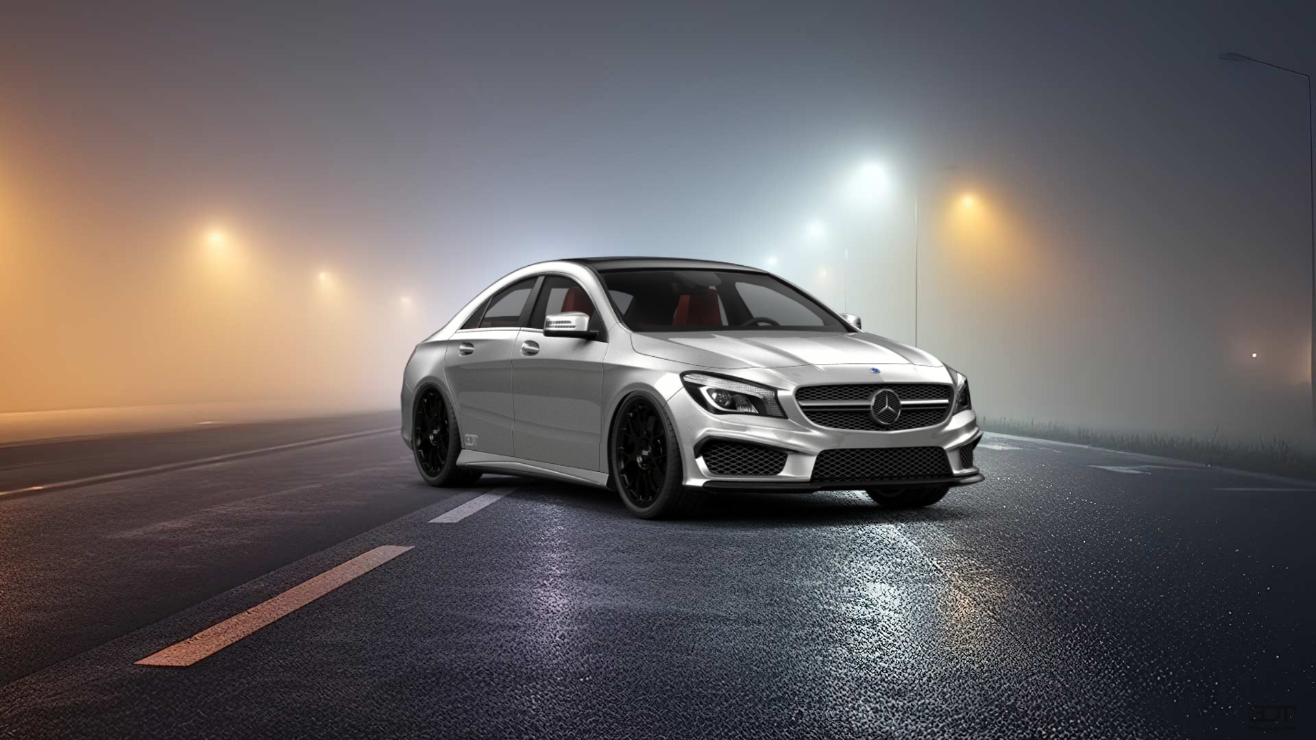 Mercedes CLA class 4 Door Coupe 2014 tuning
