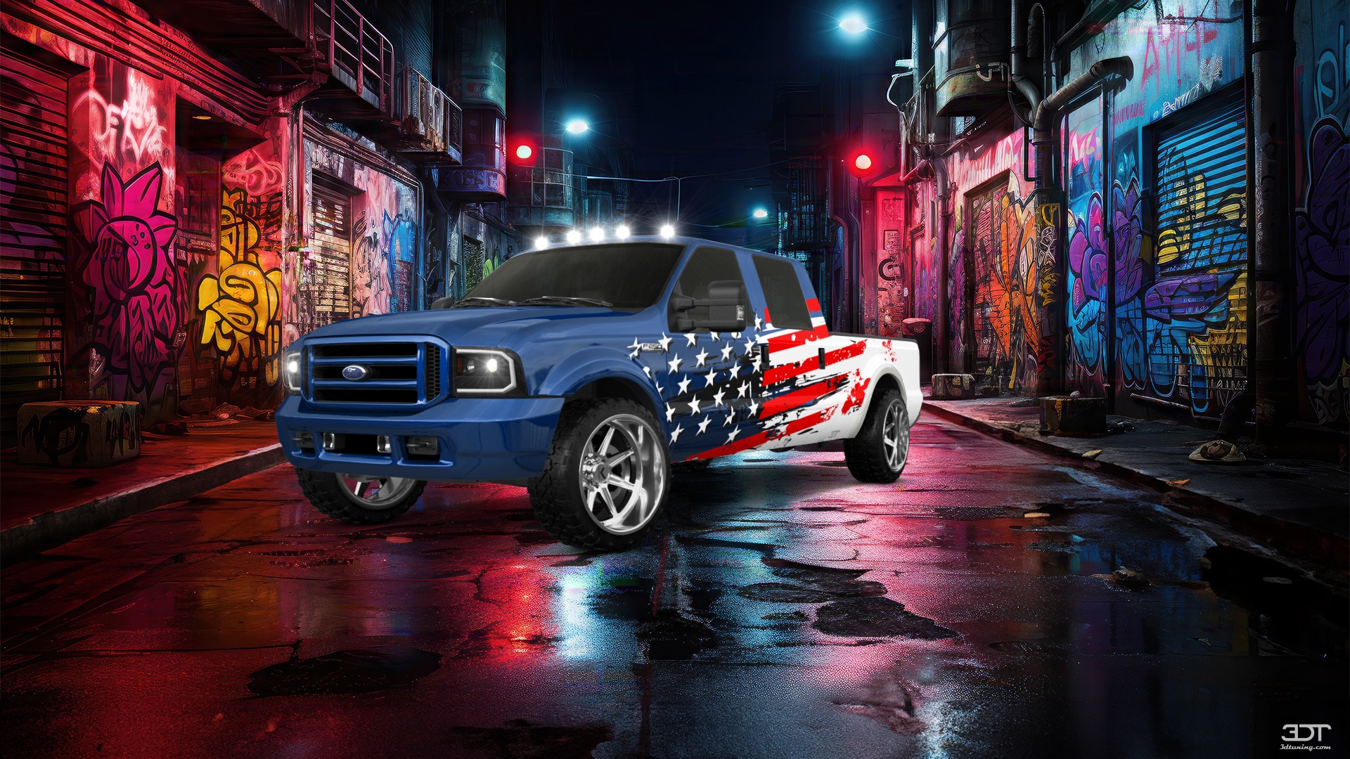 Ford F-250 Crew Cab 4 Door pickup truck 1999 tuning