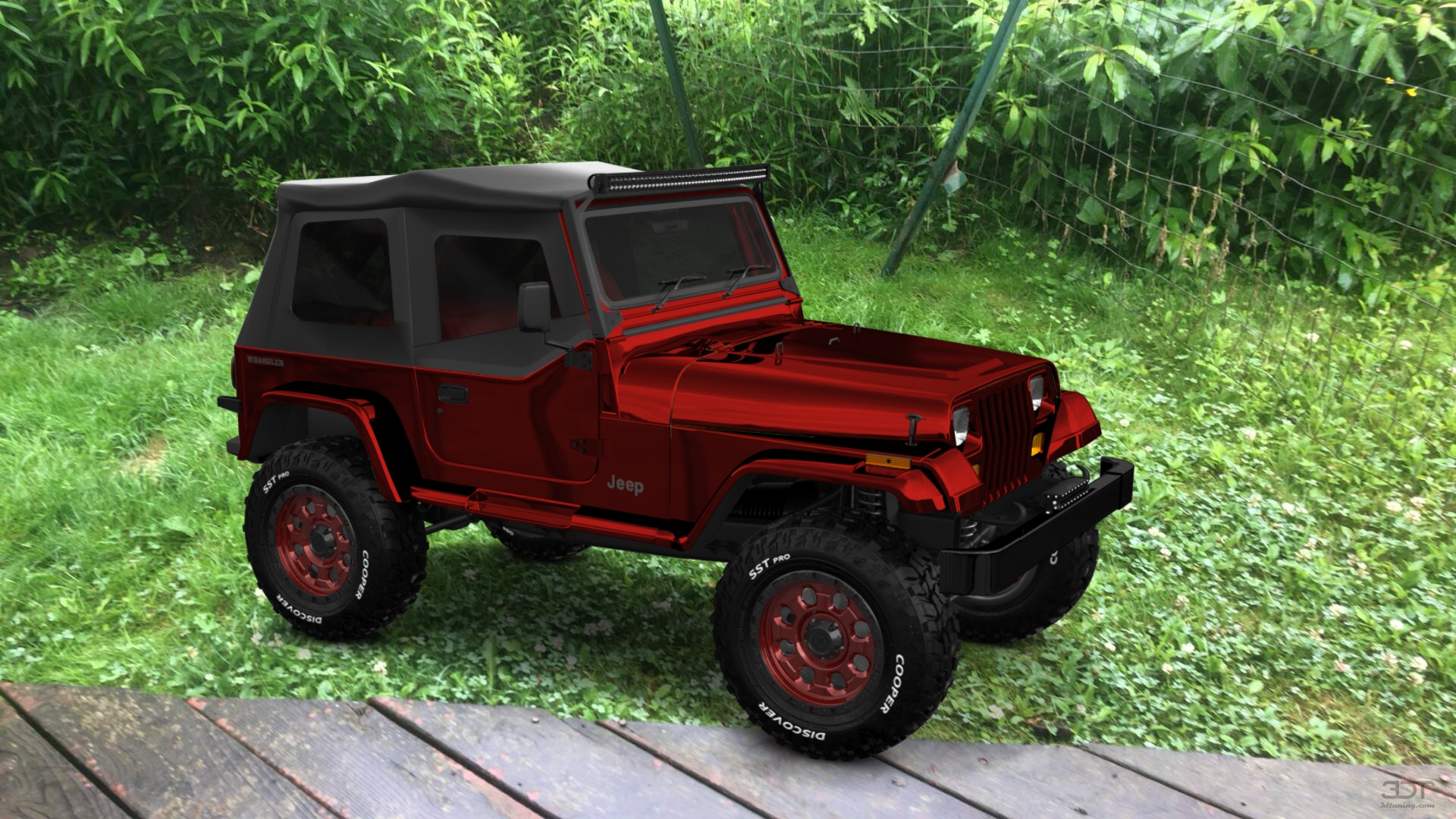 Jeep Wrangler YJ 2 Door SUV 1990 Images
