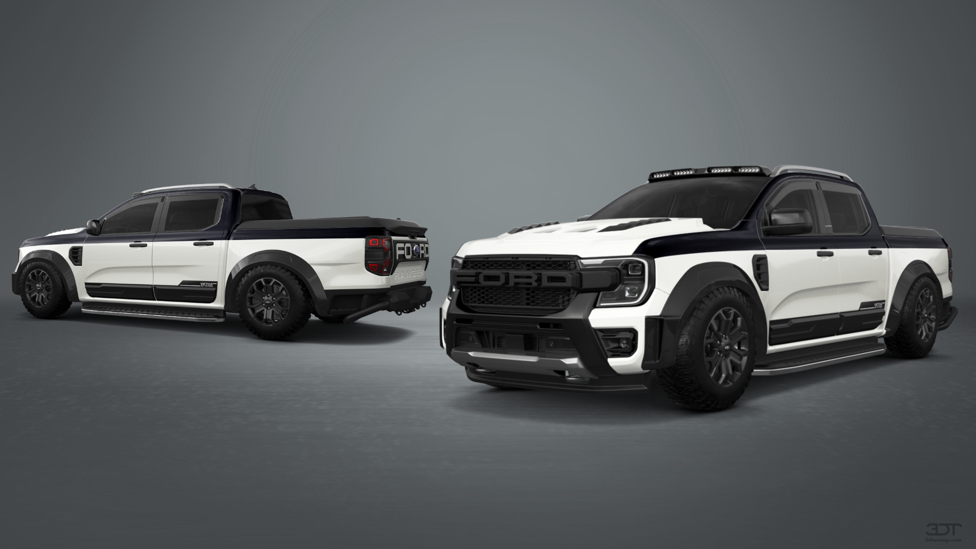 Ford Ranger 4 Door pickup truck 2022 tuning