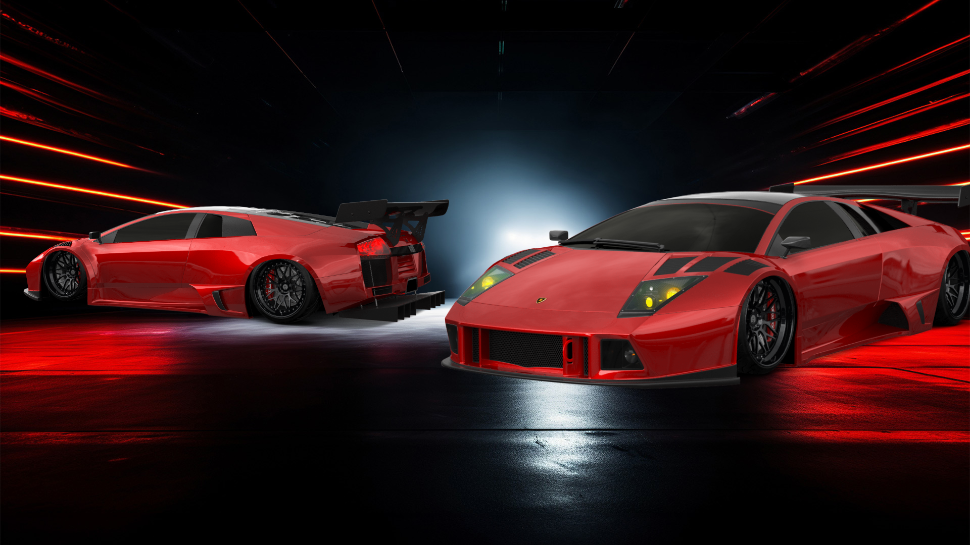 Lamborghini Murcielago 2 Door Coupe 2001 tuning