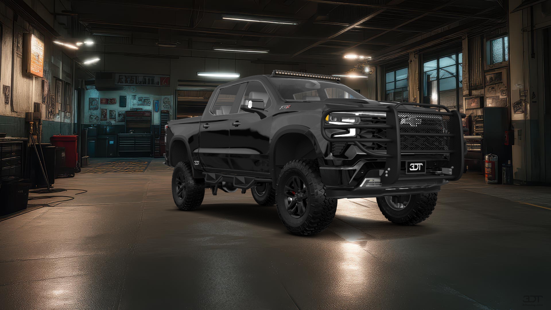 Chevrolet Silverado 1500 Crew Cab 5.8 ft box 4 Door pickup truck 2023 tuning