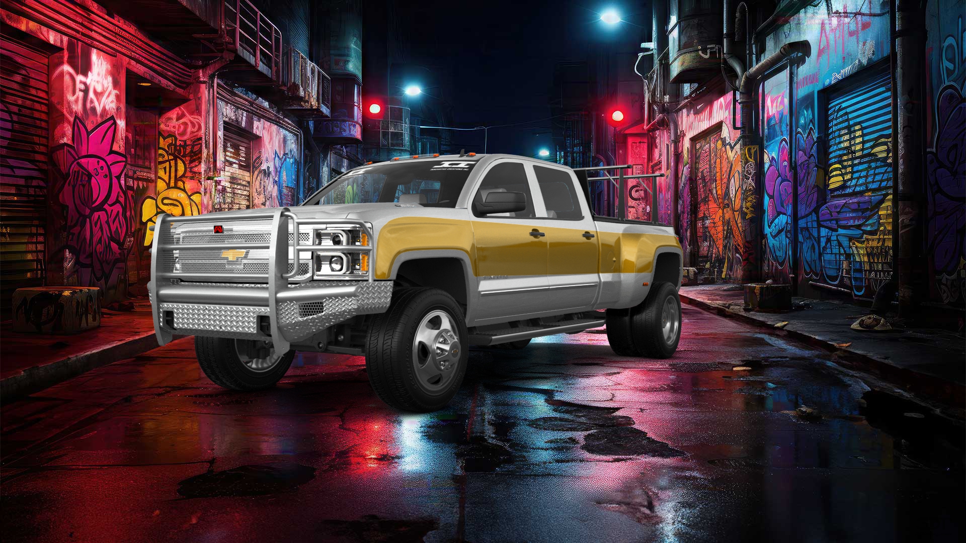 Chevrolet Silverado 3500 4 Door pickup truck 2015 tuning