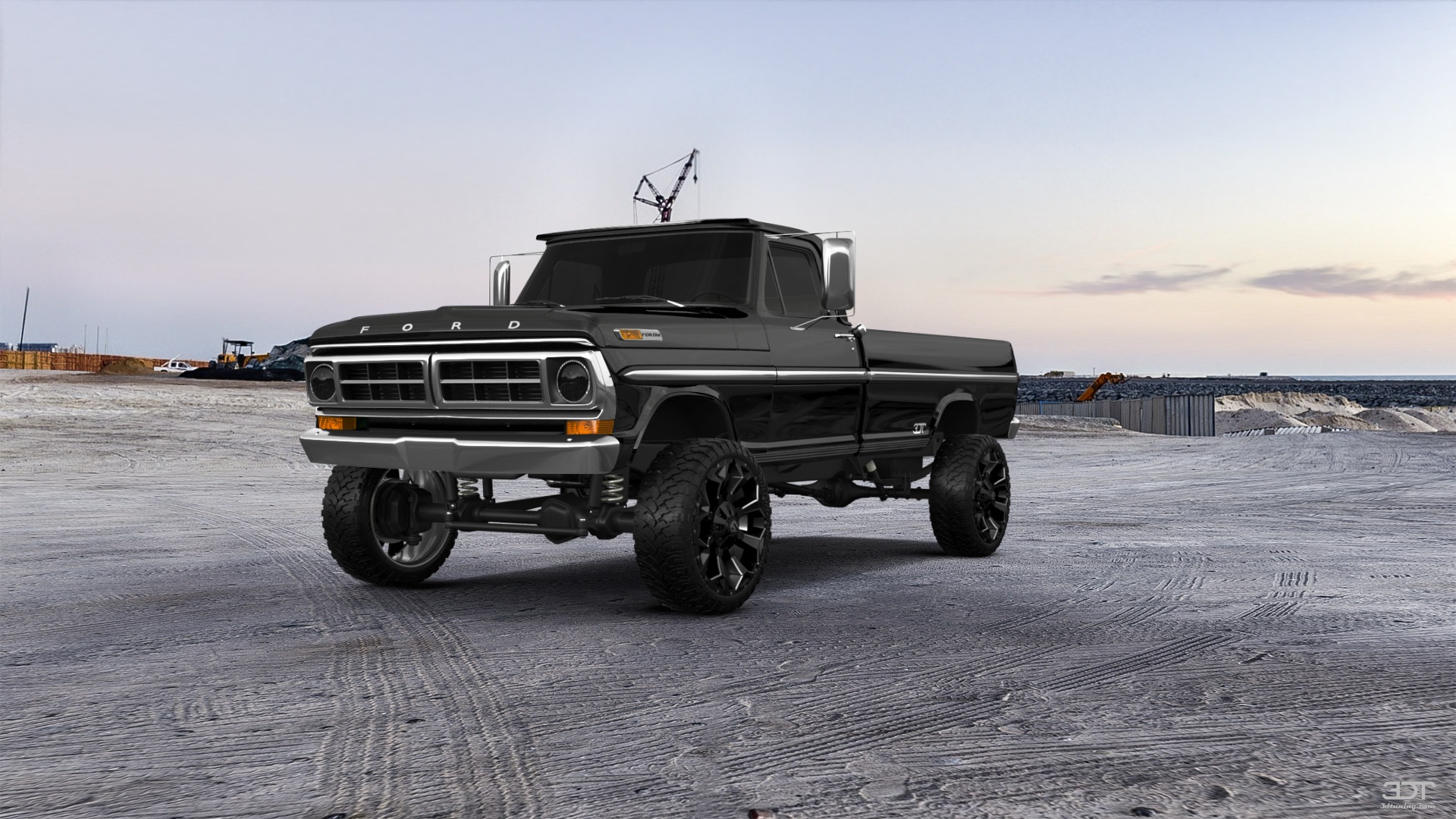 Ford F-250 2 Door pickup truck 1971