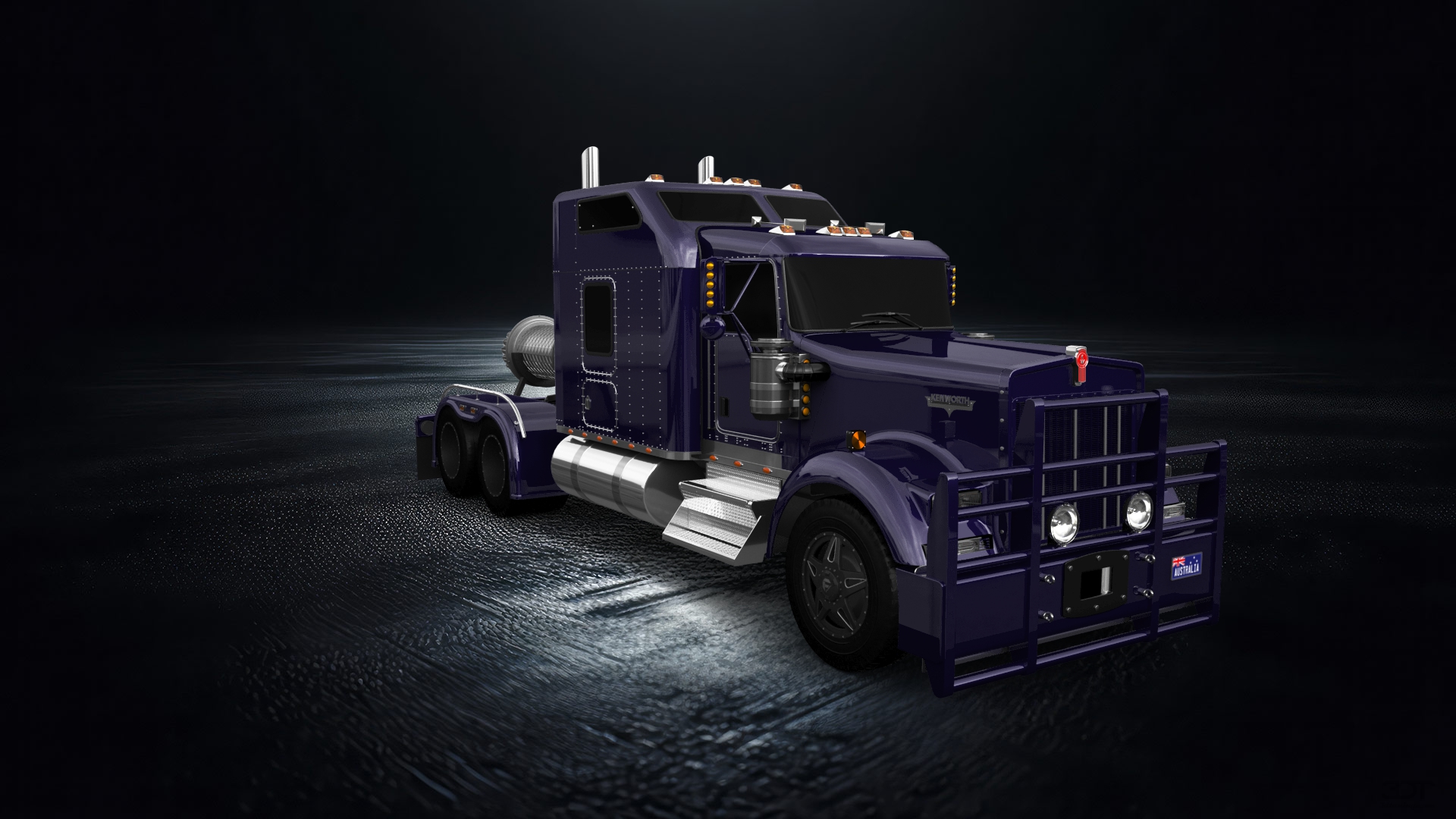 Kenworth W900 Sleeper Cab Truck 2015 tuning