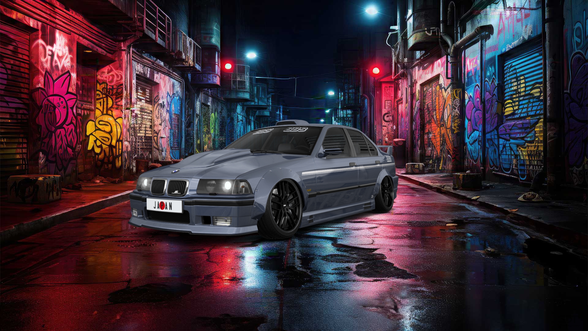 BMW 3 Series 4 Door Saloon 1990 tuning