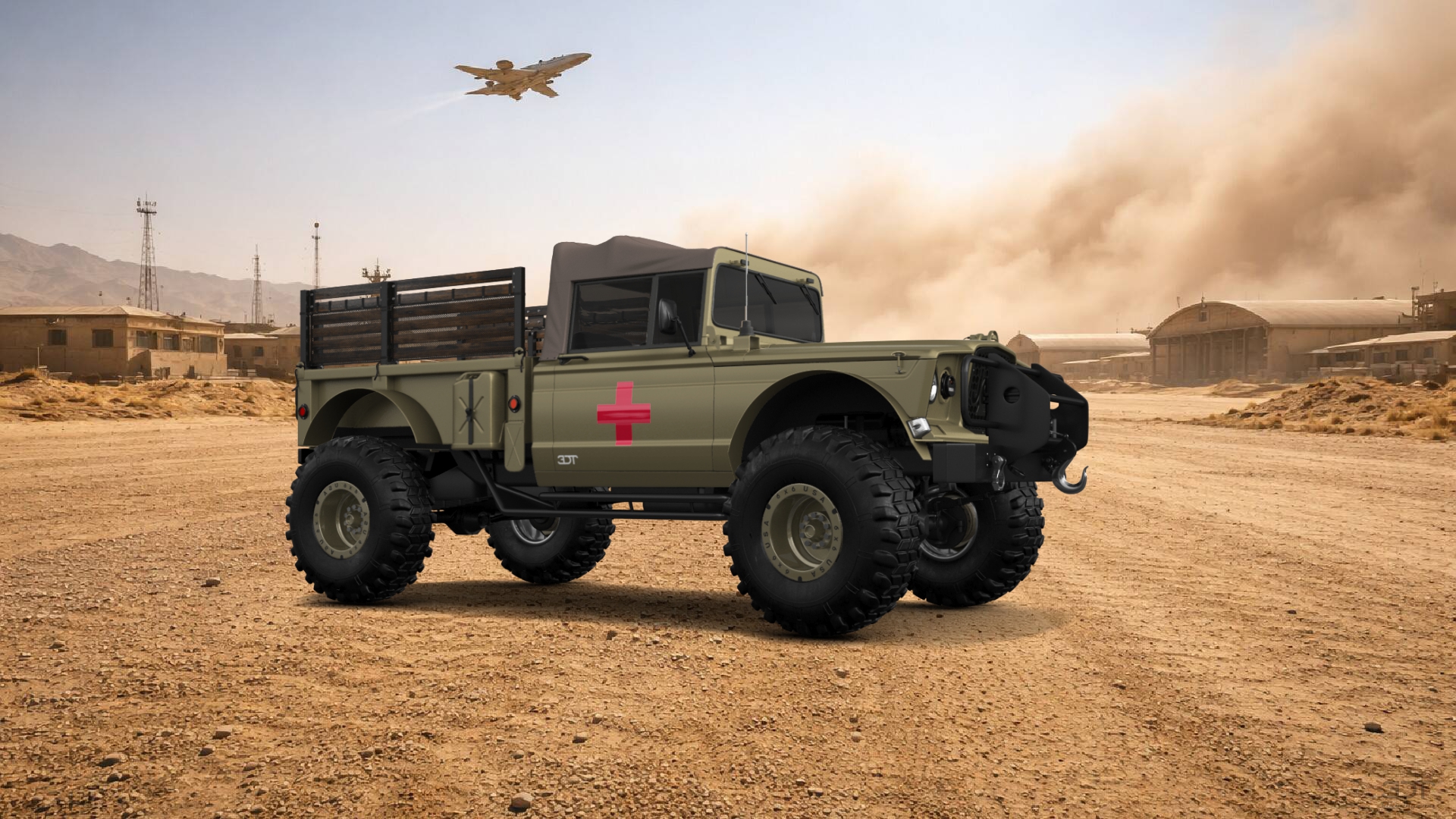 Jeep Kaiser M715 2 Door pickup truck 1968 tuning