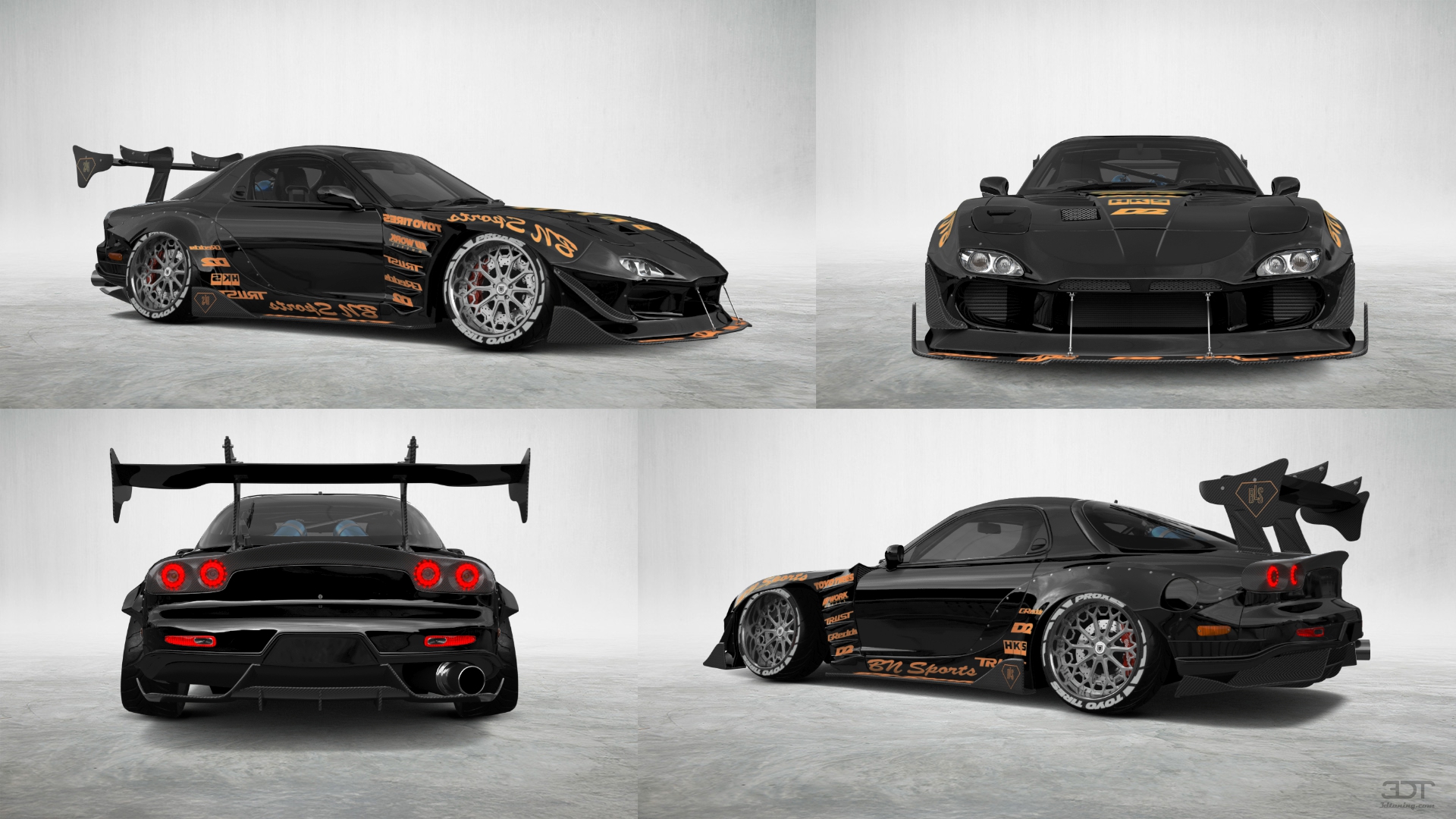 Mazda RX-7 2 Door Coupe 1997 tuning