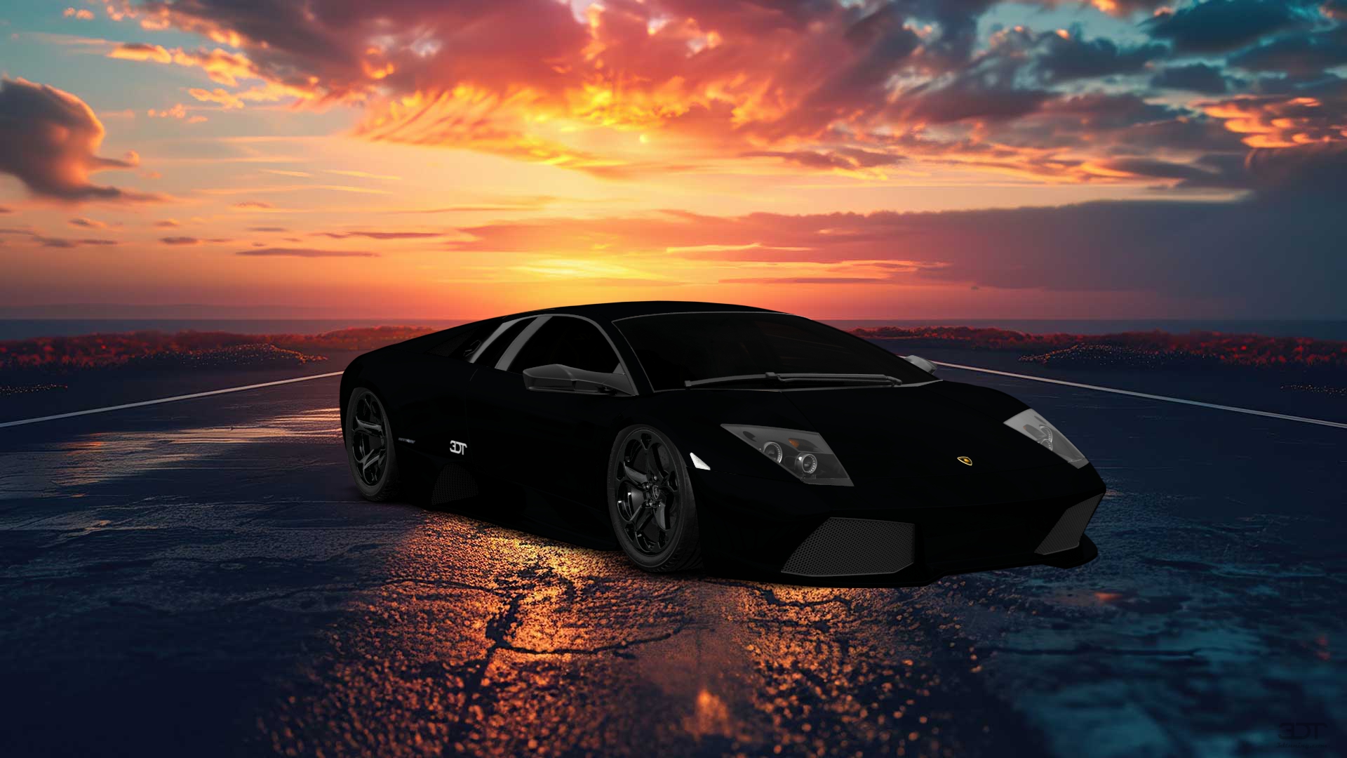 Lamborghini Murcielago 2 Door Coupe 2001 tuning
