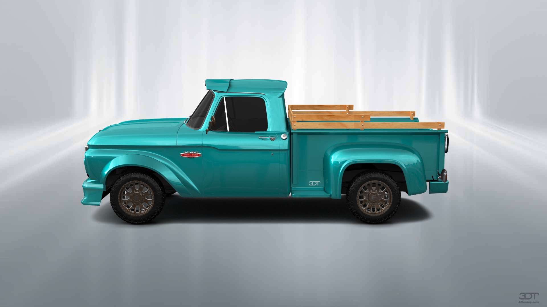 Ford F-100 Flareside 2 Door pickup truck 1961