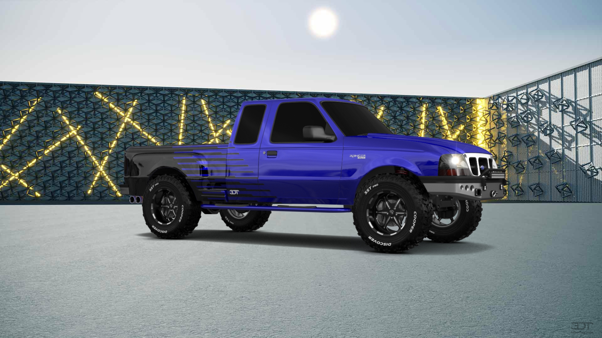 Ford Ranger Flareside 2 Door pickup truck 1998 tuning