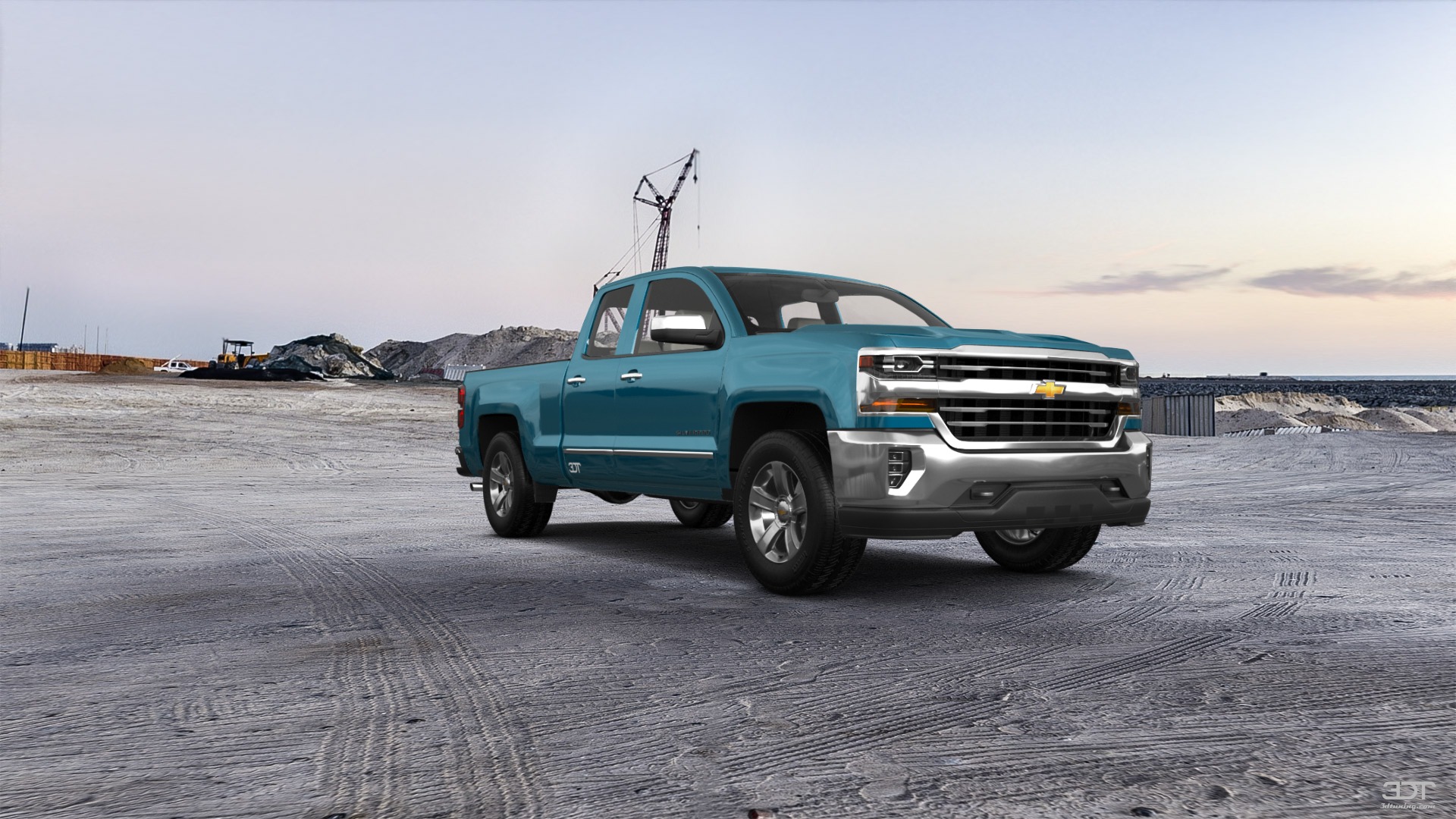 Chevrolet Silverado 1500 6.5 ft box 4 Door pickup truck 2016