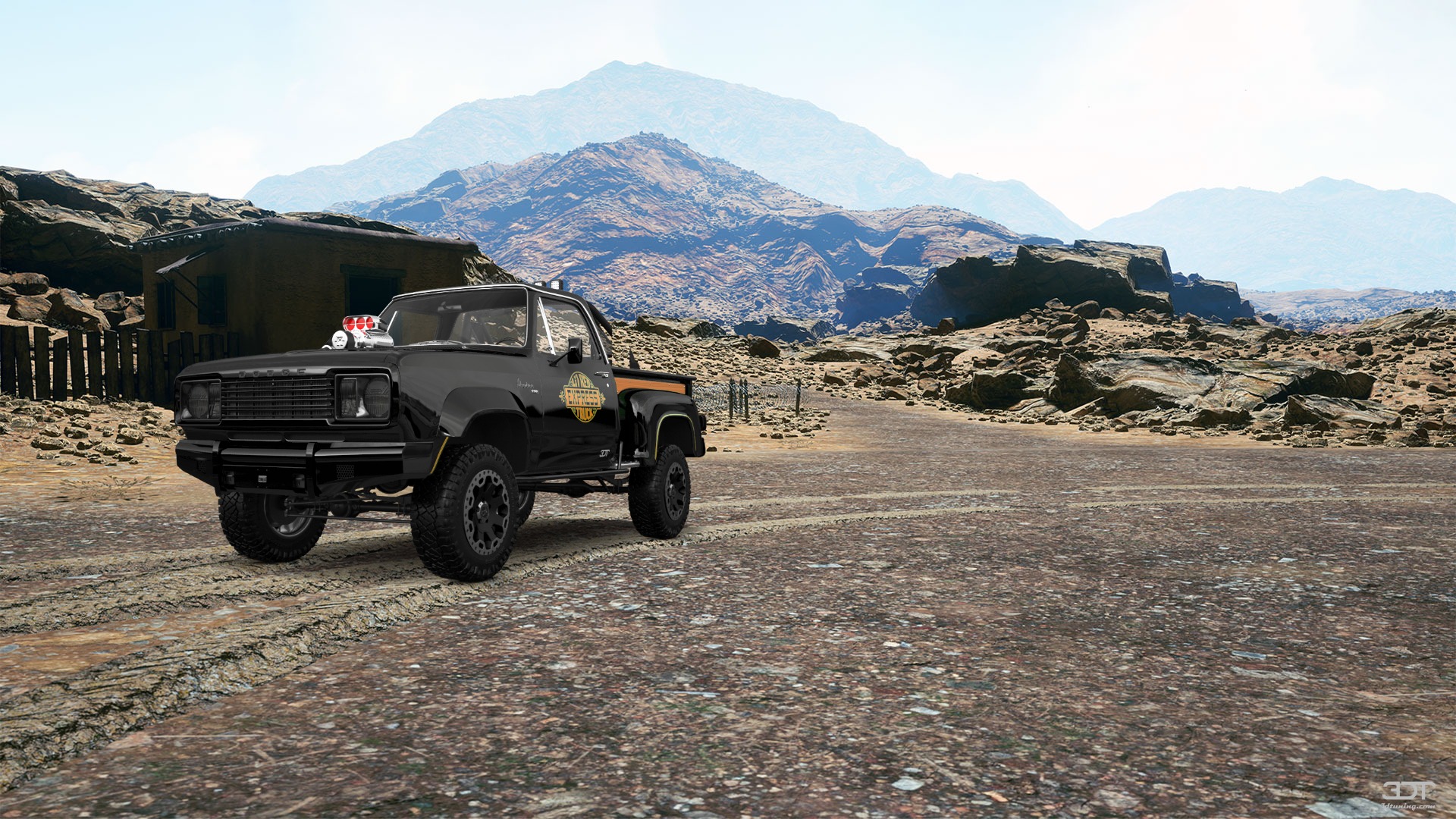 Dodge Lil Red Express 2 Door pickup truck 1978