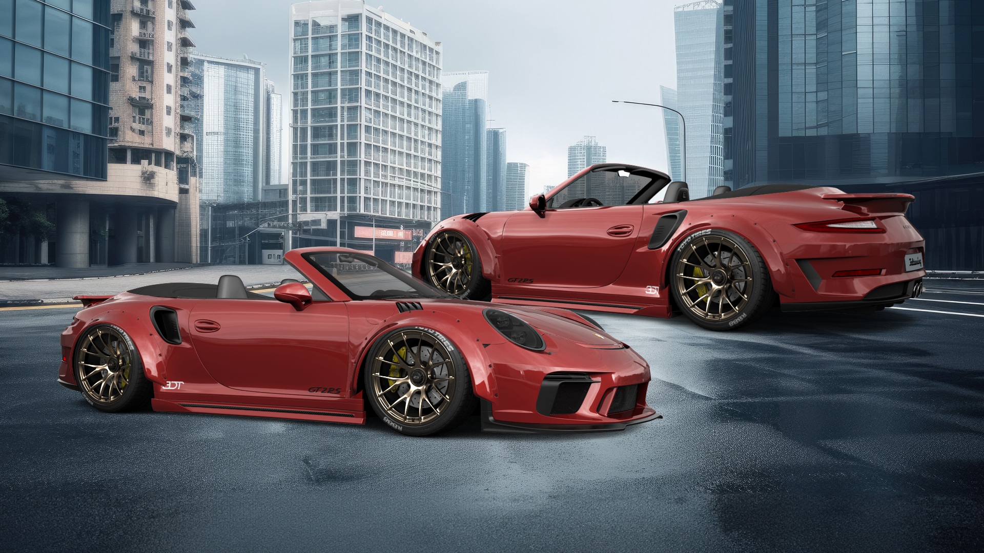 Porsche 911 Turbo S 2 Door Convertible 2014
