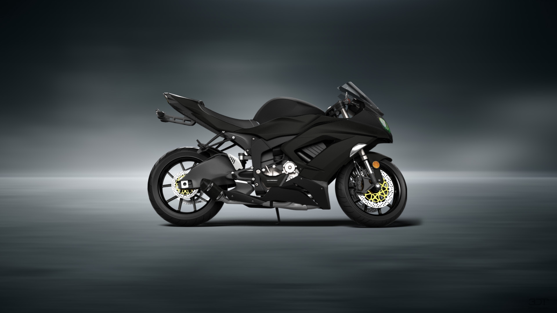 Kawasaki Ninja ZX 6R Sport Bike 2015