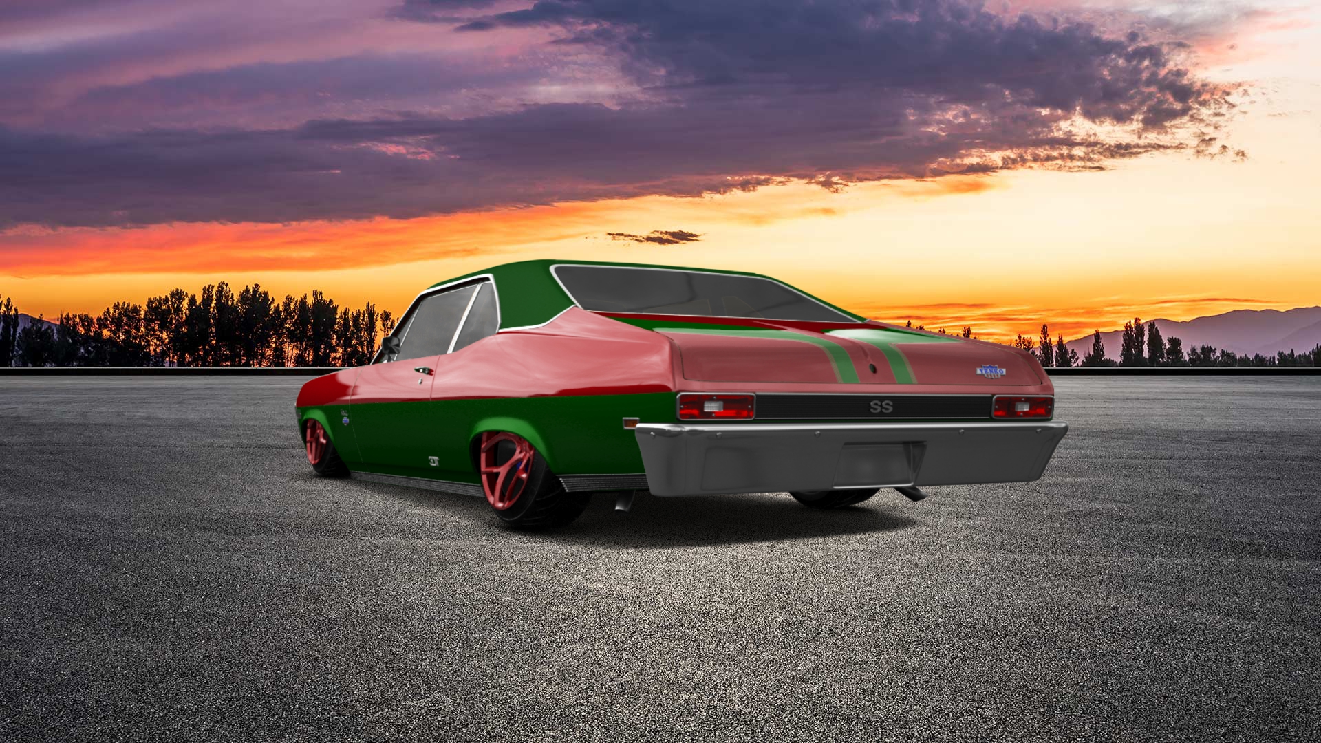 Chevrolet Chevy II Nova 2 Door Coupe 1968