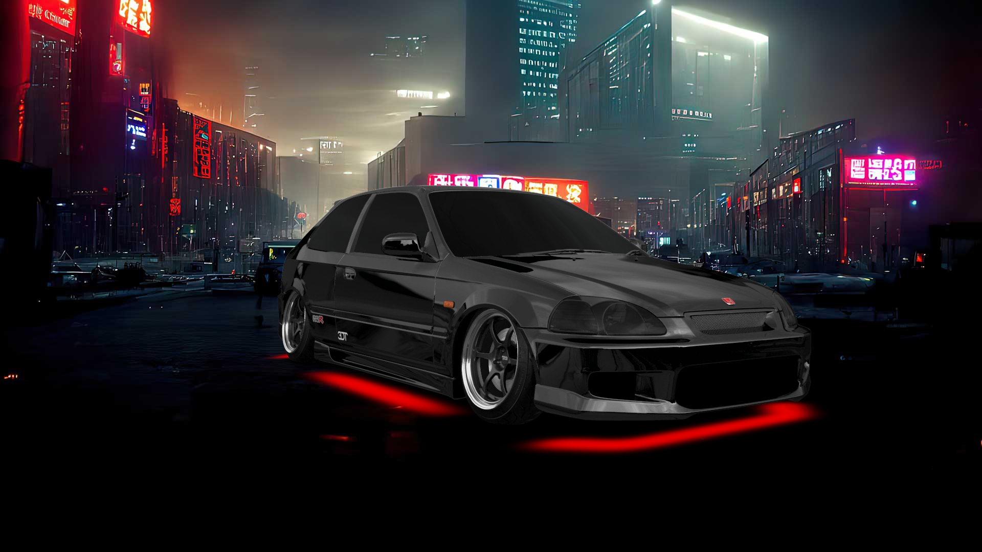 Honda Civic 3 Door Hatchback 1997 tuning