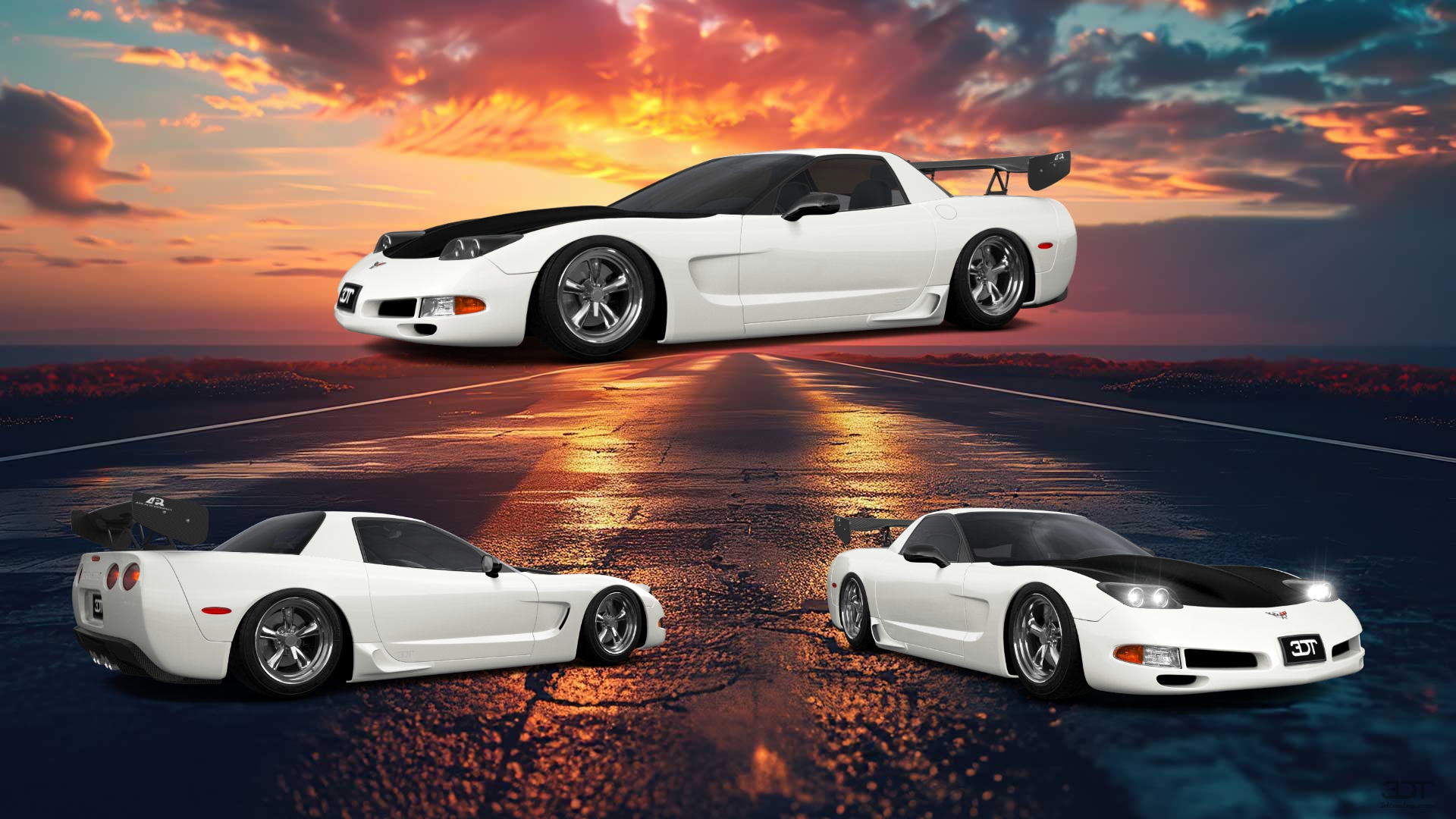 Chevrolet Corvette C5 2 Door Convertible 1998 tuning