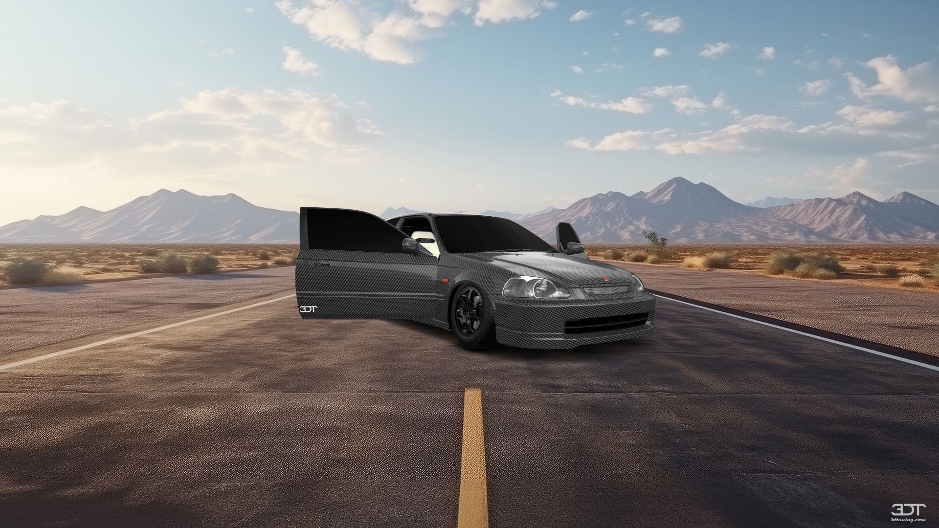 Honda Civic 3 Door Hatchback 1997 Images