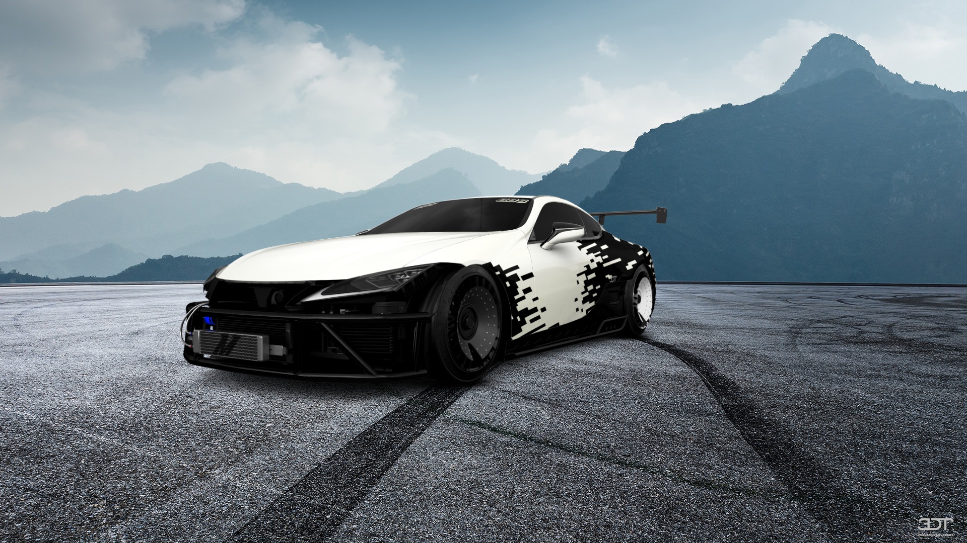 Lexus LC500 2 door fastback coupe 2017 tuning