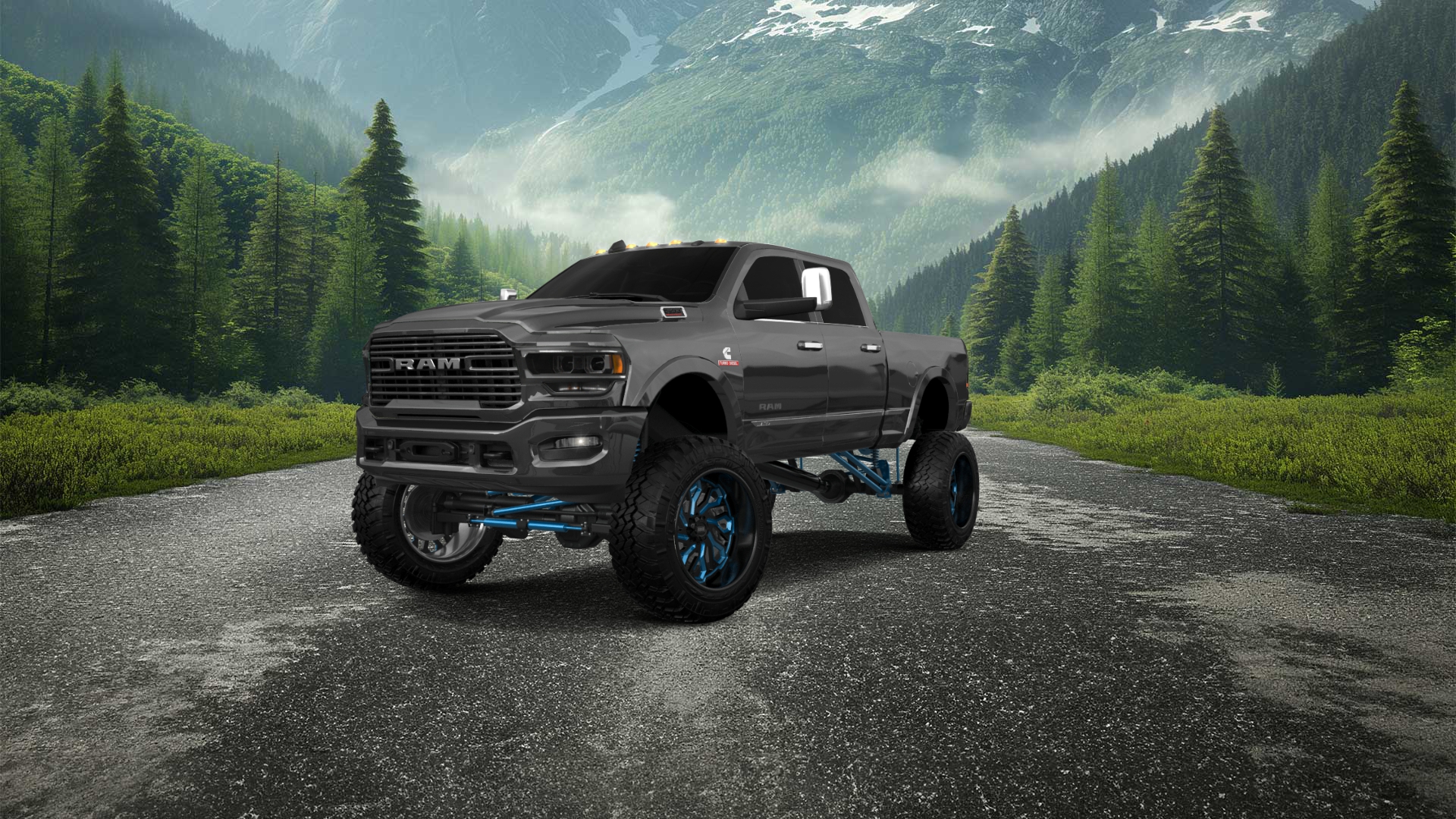 Dodge Ram 2500 4 Door pickup truck 2020 tuning