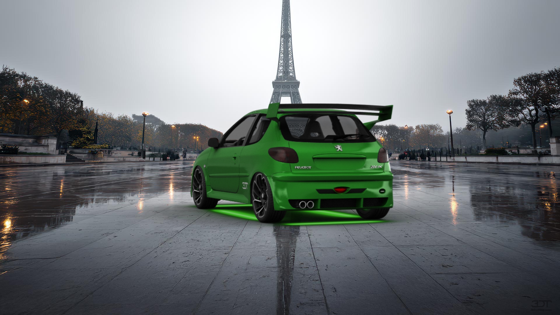 Peugeot 206 3 Door Hatchback 1998 tuning