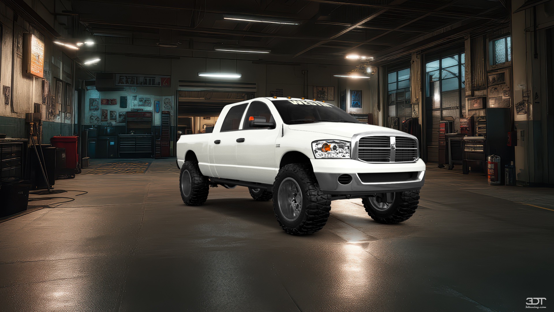 Dodge Ram 2500 4 Door pickup truck 2007 tuning