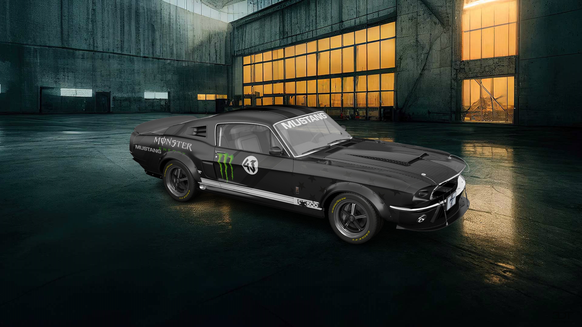 Mustang GT500 2 Door Coupe 1968