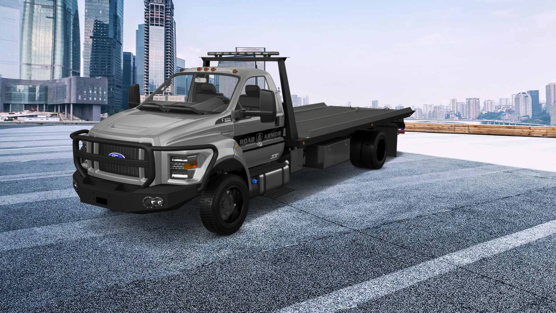 Ford F-650 Tow Truck Pickup 2016 tuning