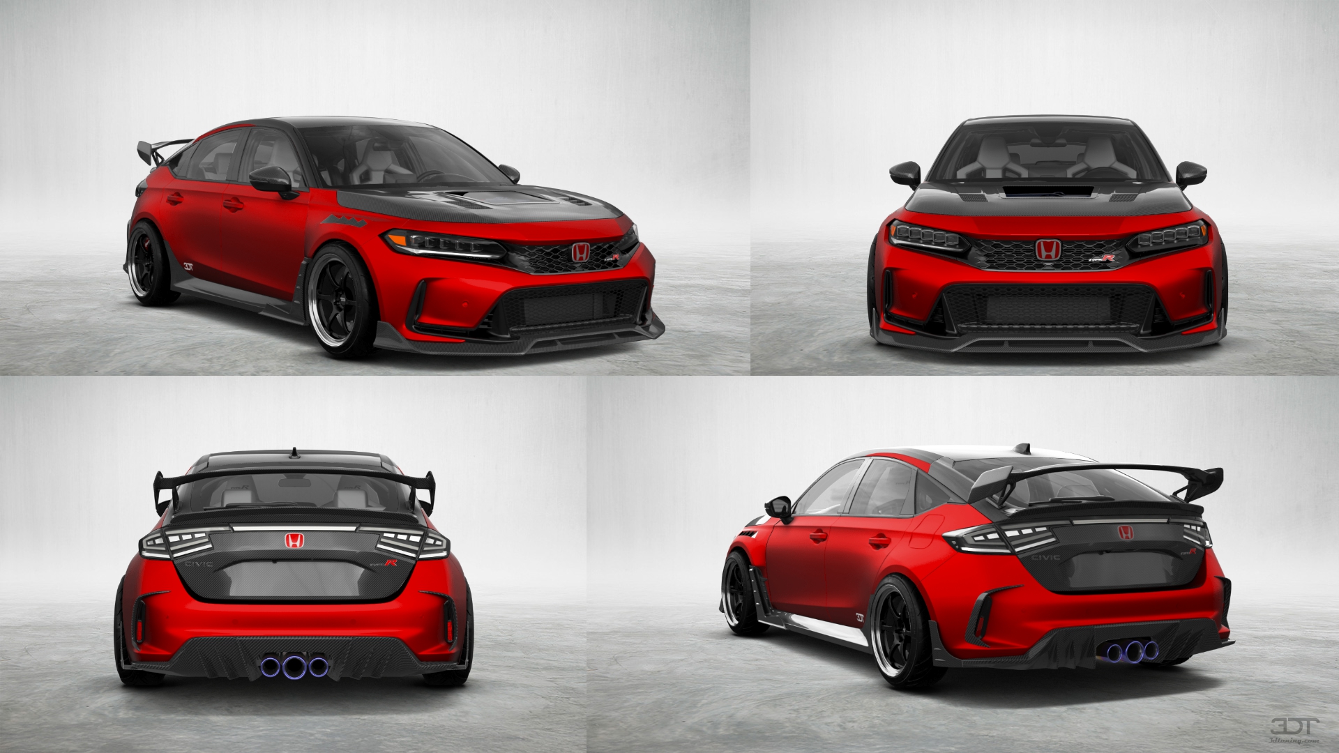 Honda Civic Type R 5 Door Liftback 2022 tuning