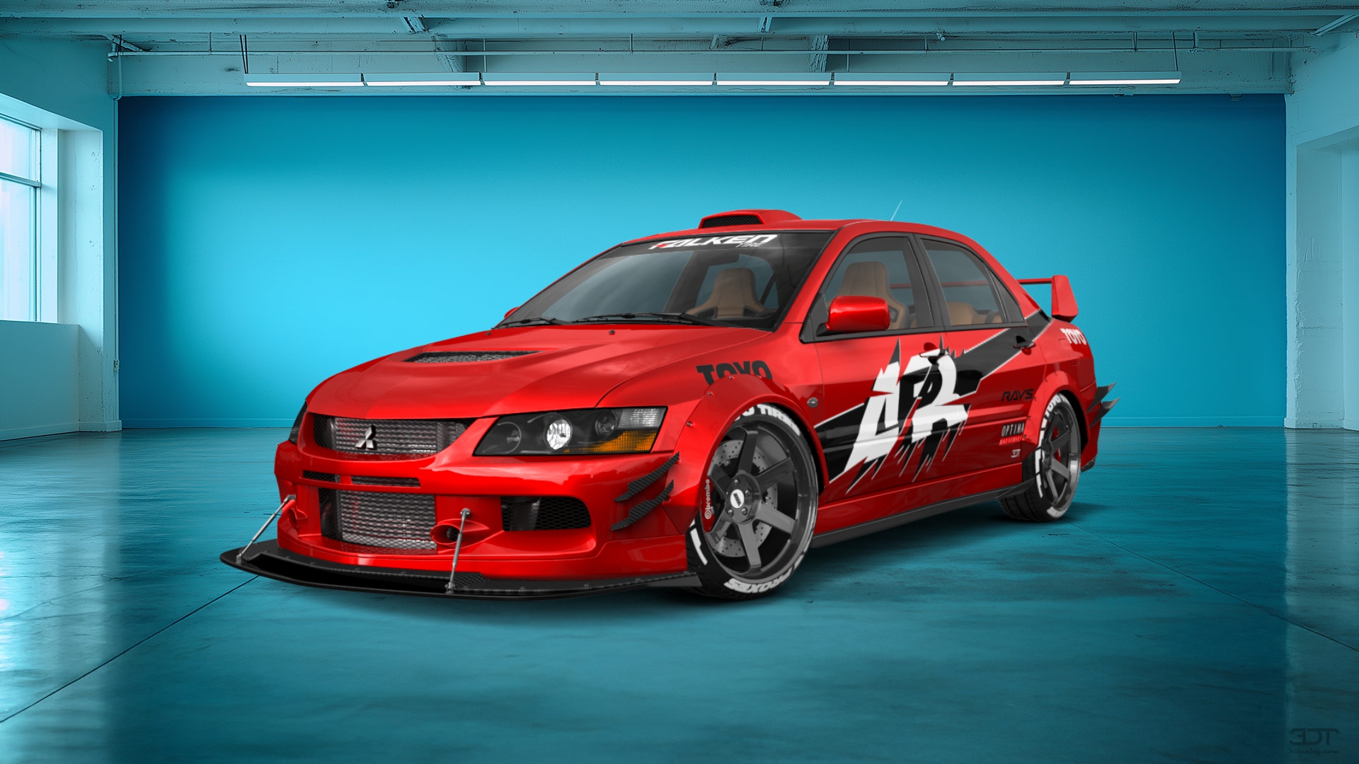 Mitsubishi Lancer Evo IX 4 Door Saloon 2005 tuning