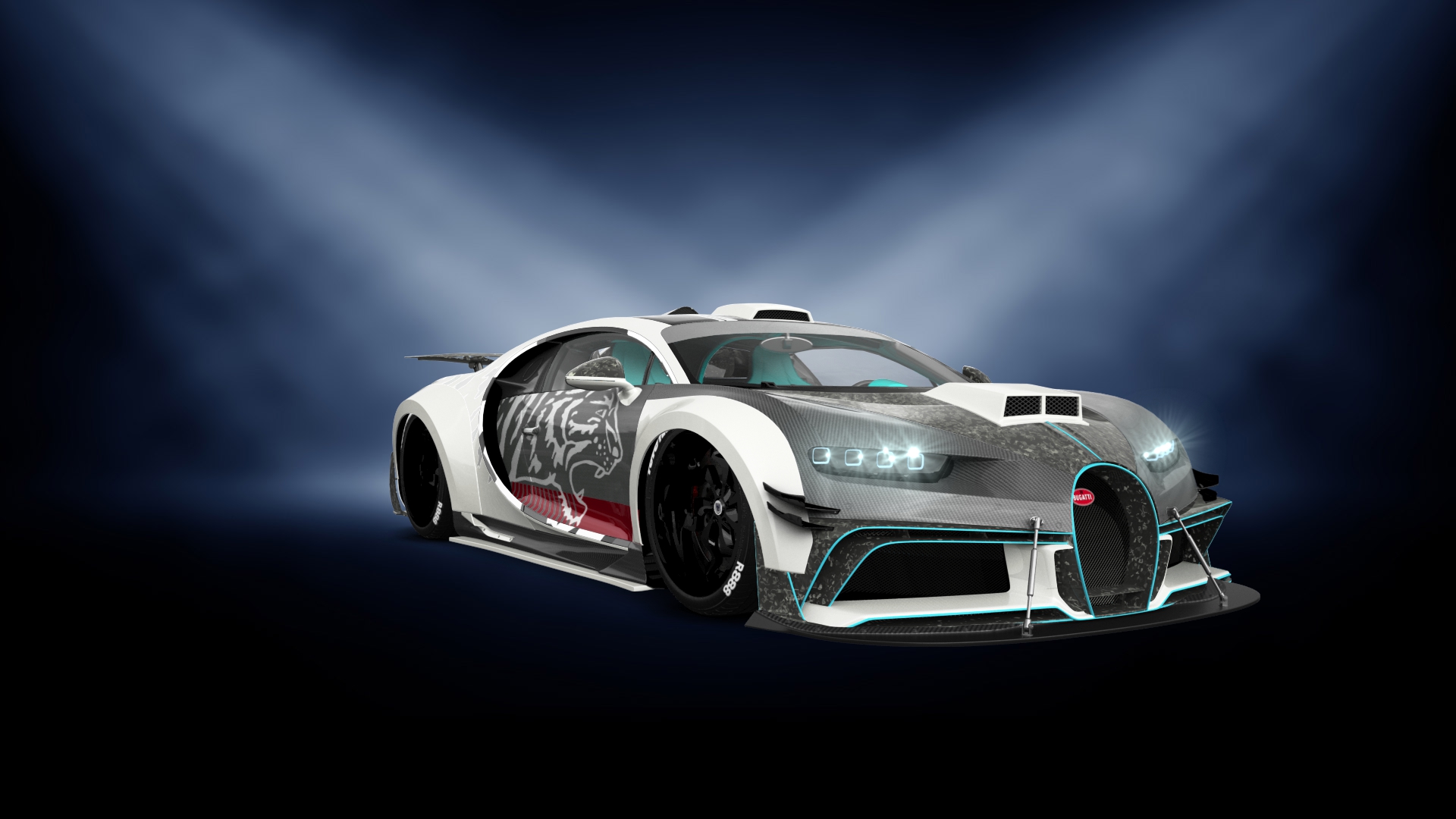 Bugatti Chiron 2 Door Coupe 2016