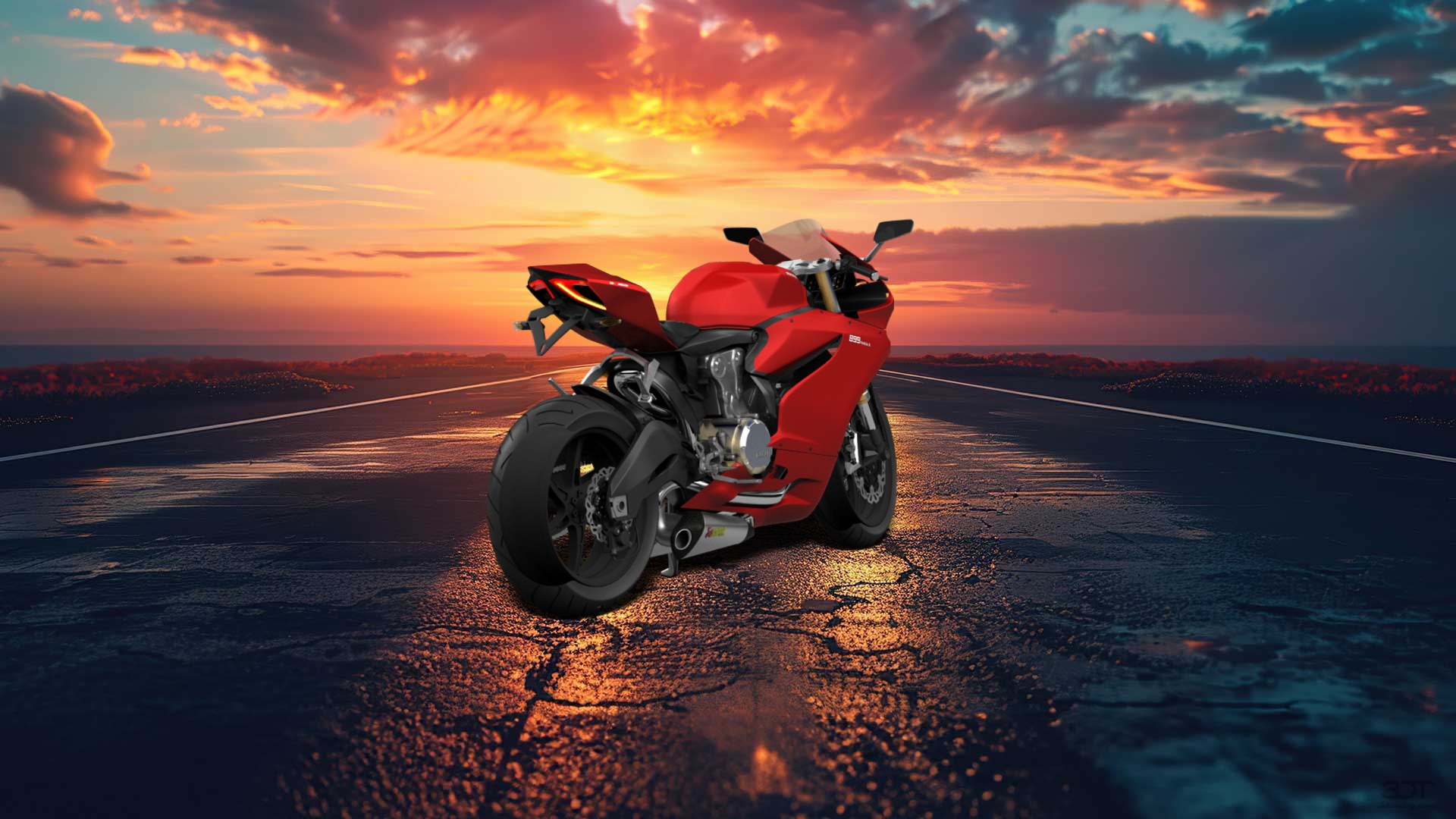 Ducati 899 Panigale Sport Bike 2015