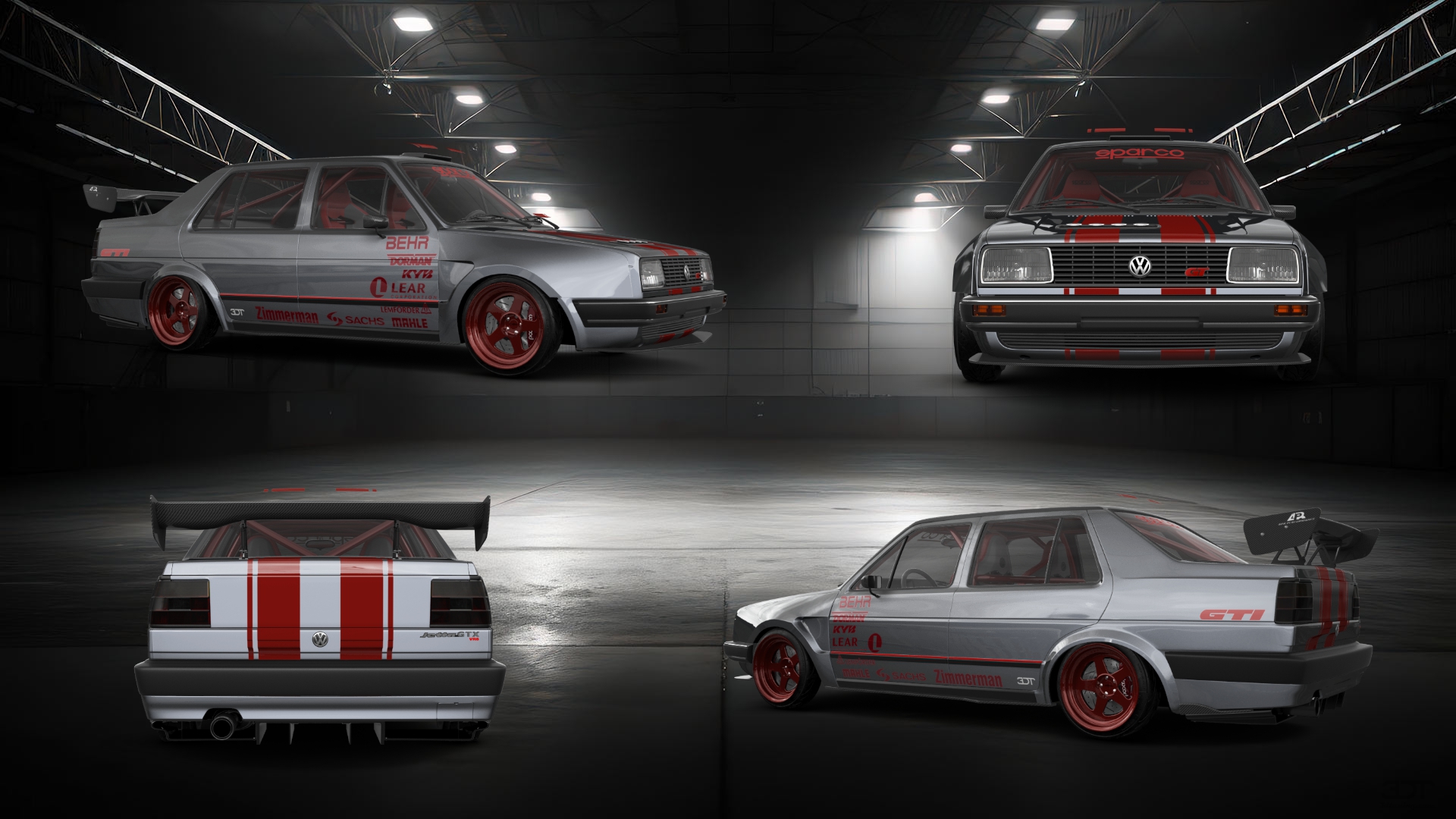 Volkswagen Jetta A2 (mk2) 4 Door Saloon 1985 tuning