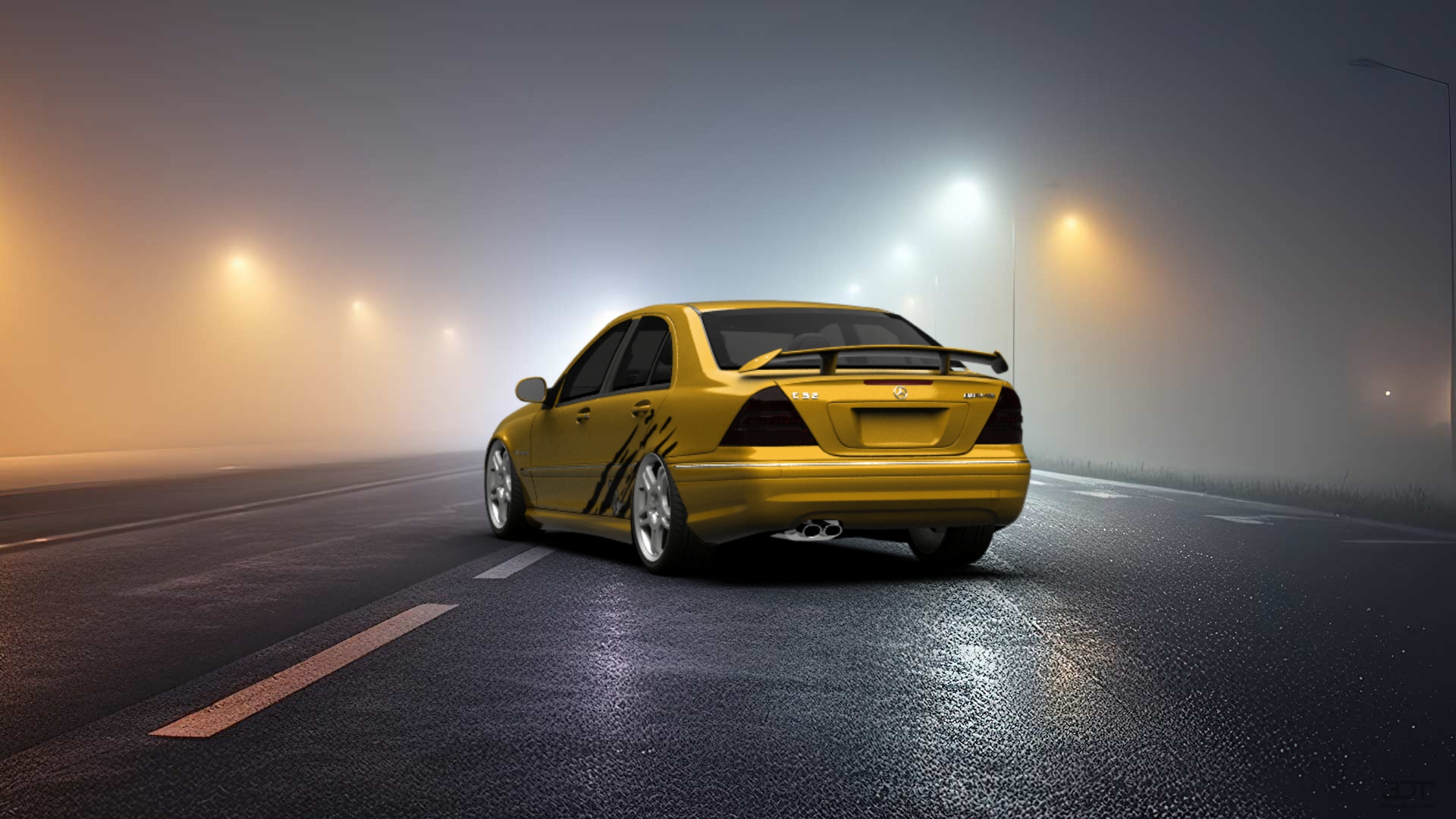 Mercedes C class sedan 2001 tuning