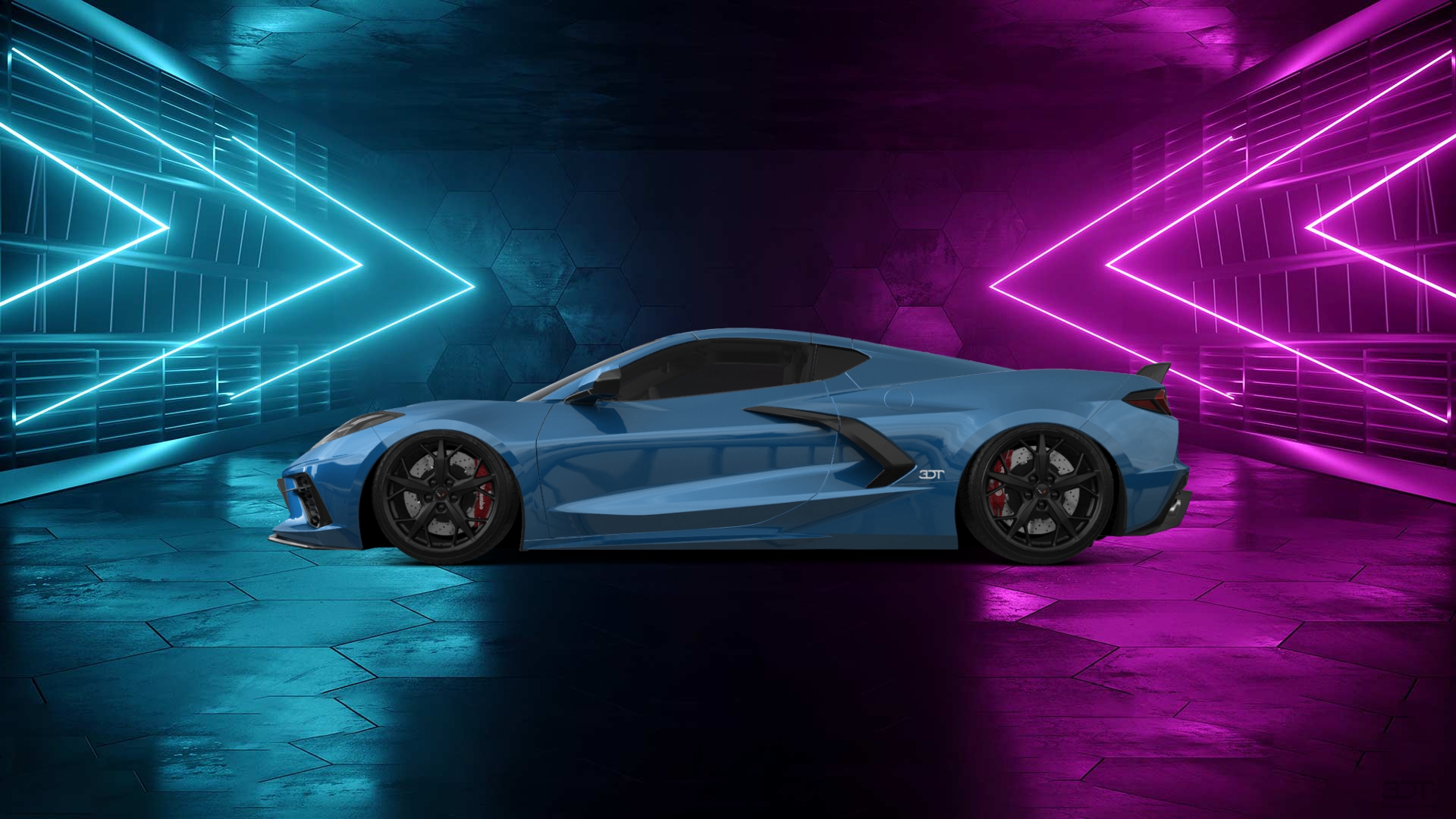 Chevrolet Corvette 2 door targa top 2020 Images