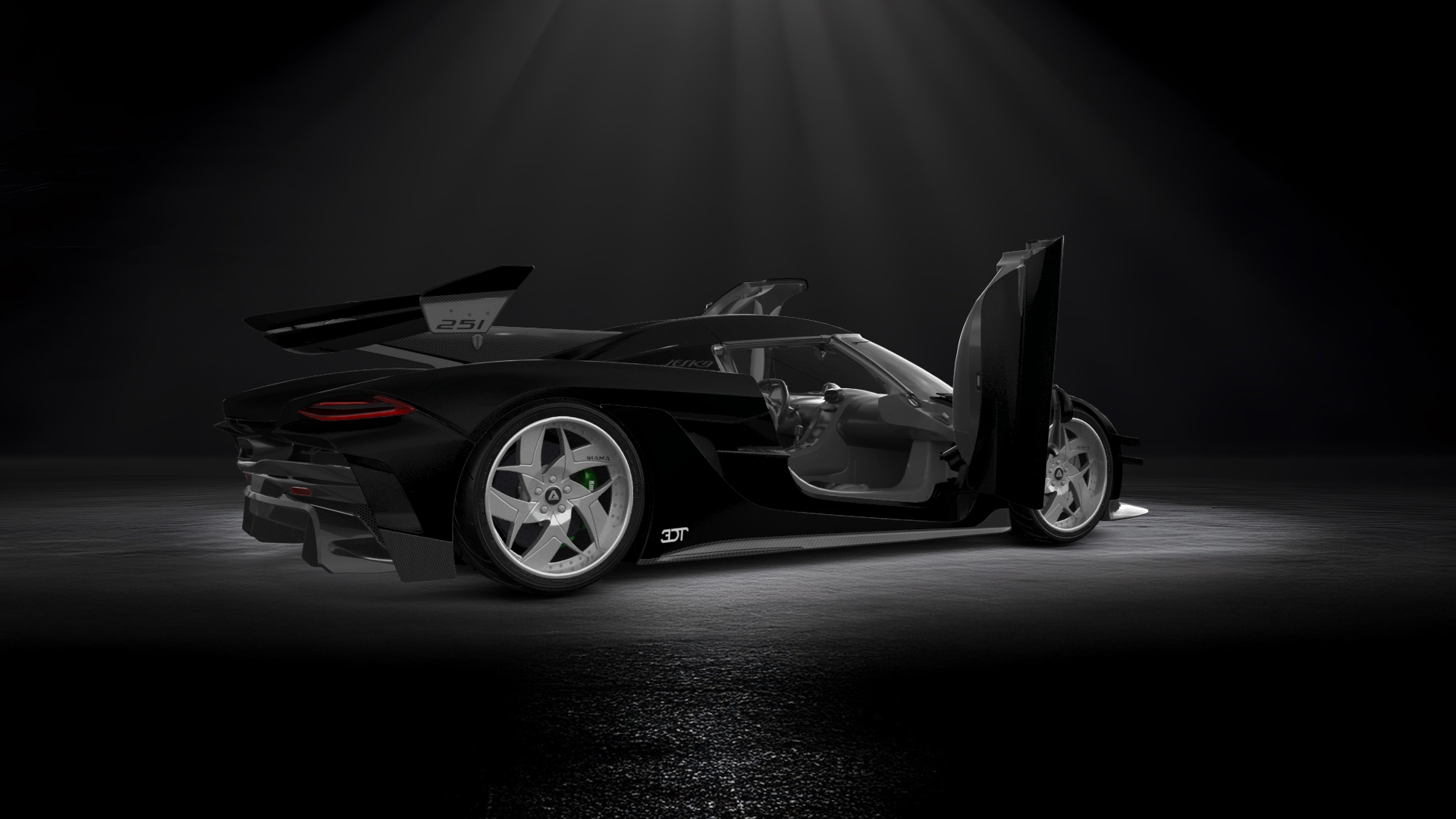Koenigsegg Jesko 2 door targa top 2020
