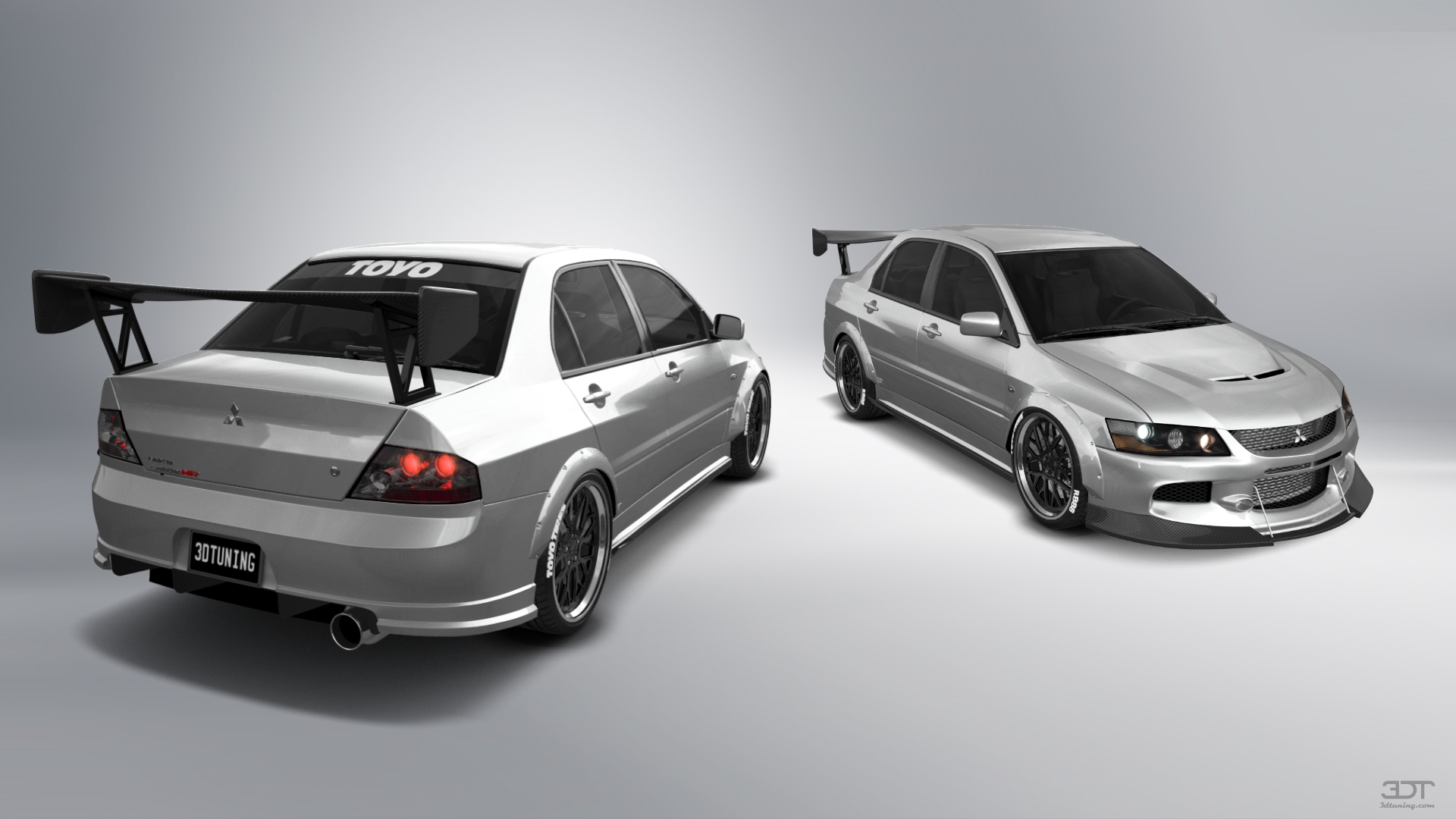 Mitsubishi Lancer Evo IX 4 Door Saloon 2005 tuning