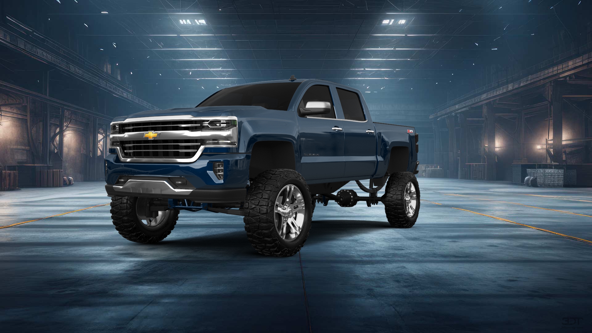 Chevrolet Silverado 1500 4 Door pickup truck 2016 tuning